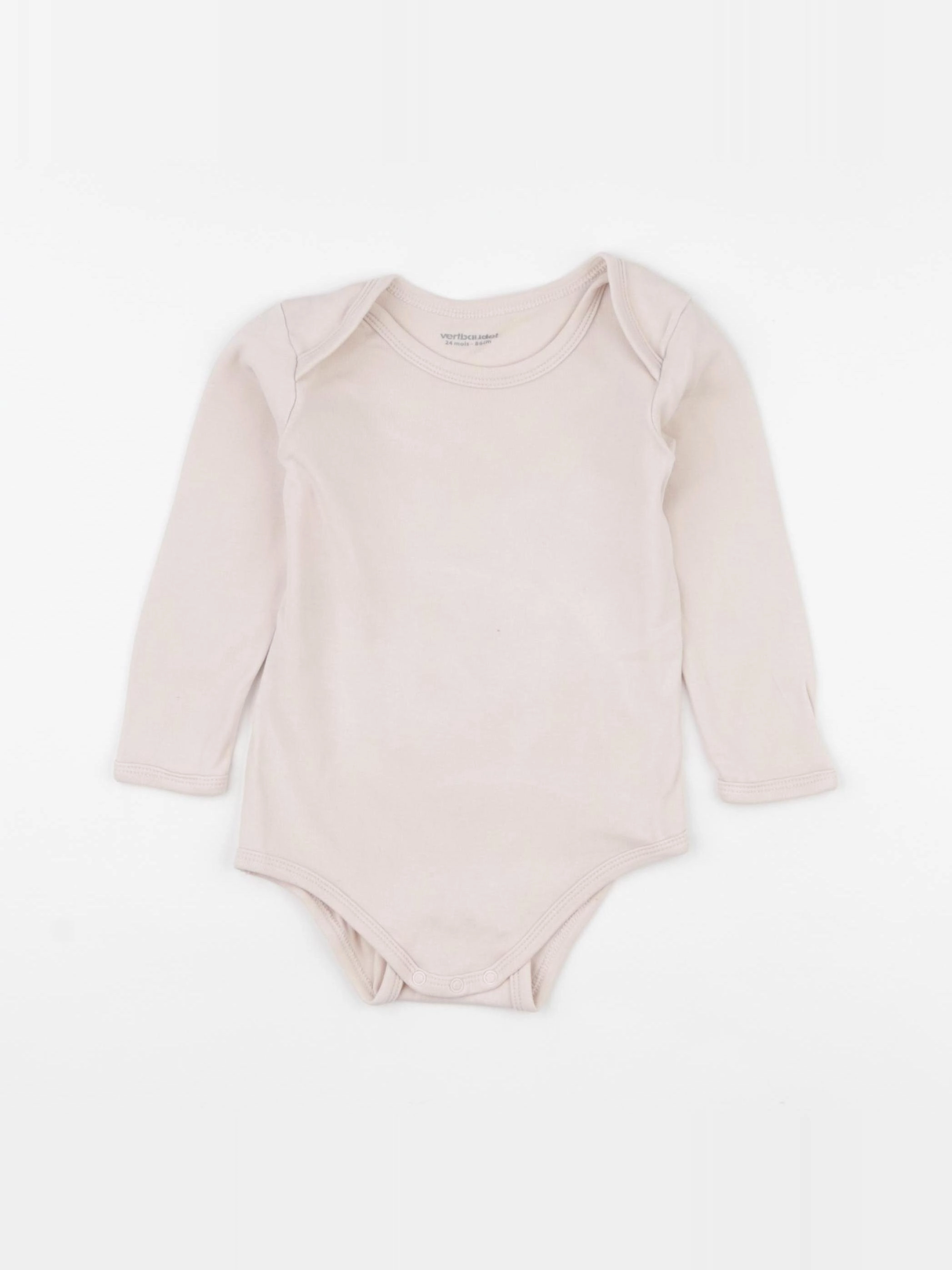 Vertbaudet - body rose - 24 mois