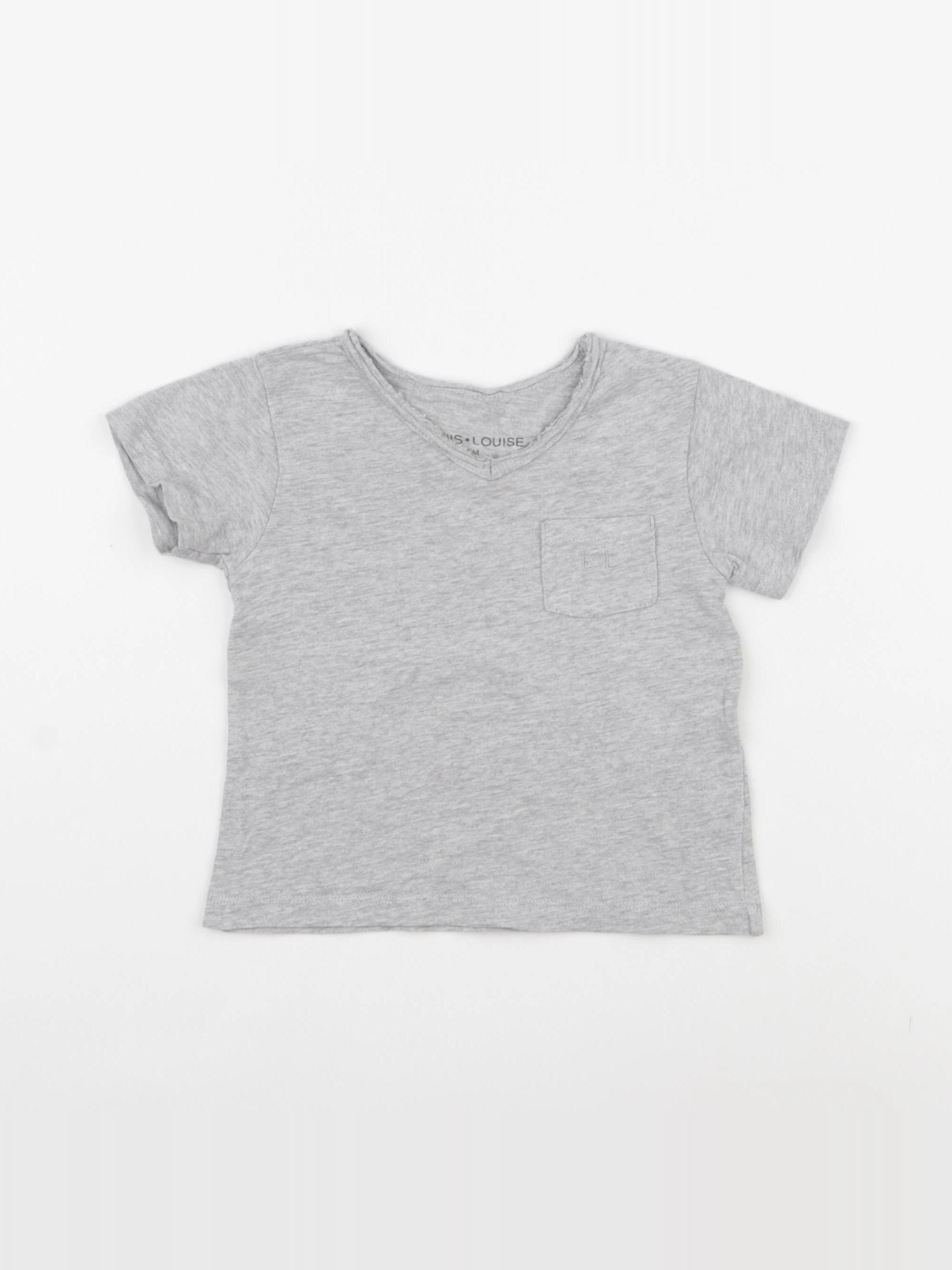 Louis Louise - tee-shirt gris - 18 mois