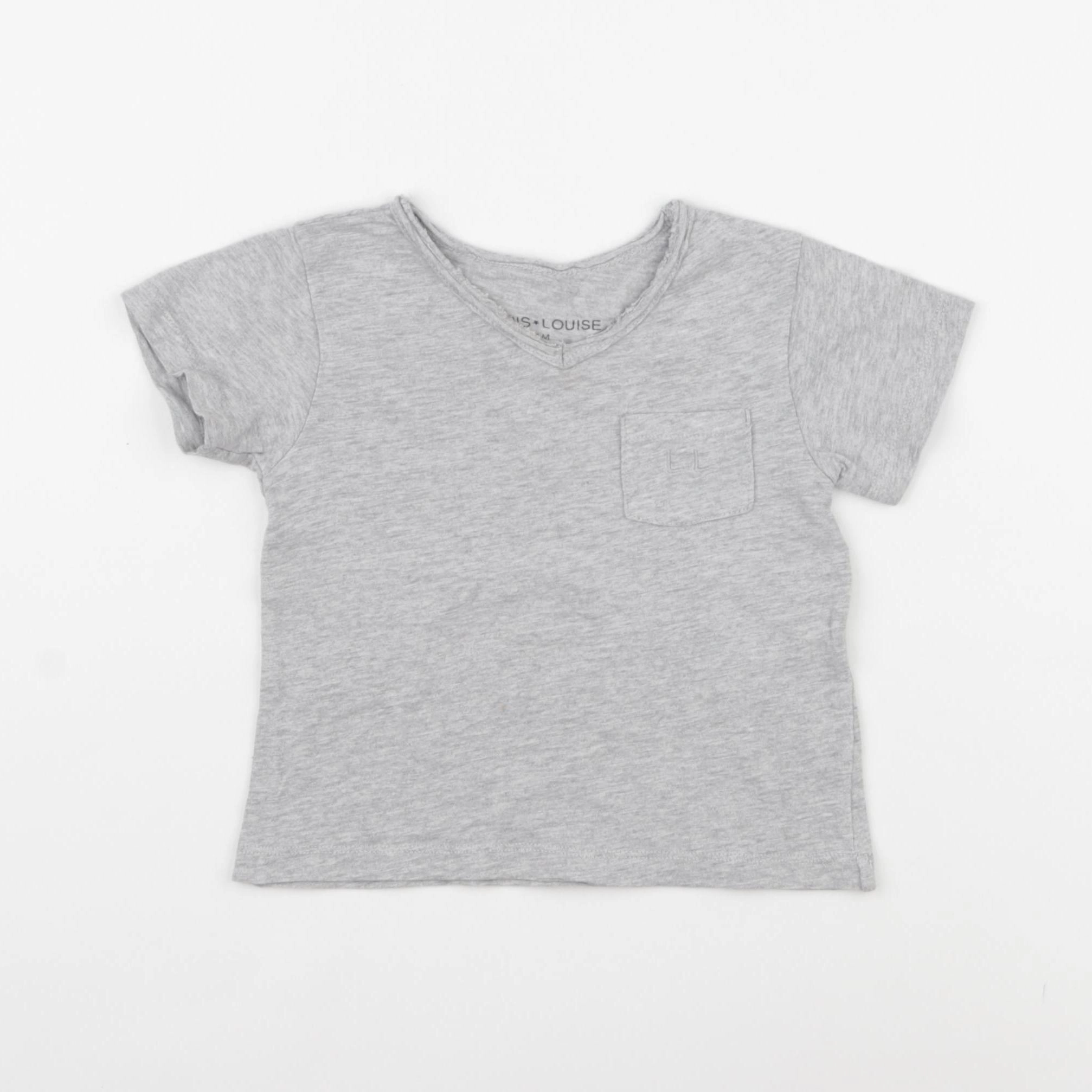 Louis Louise - tee-shirt gris - 18 mois