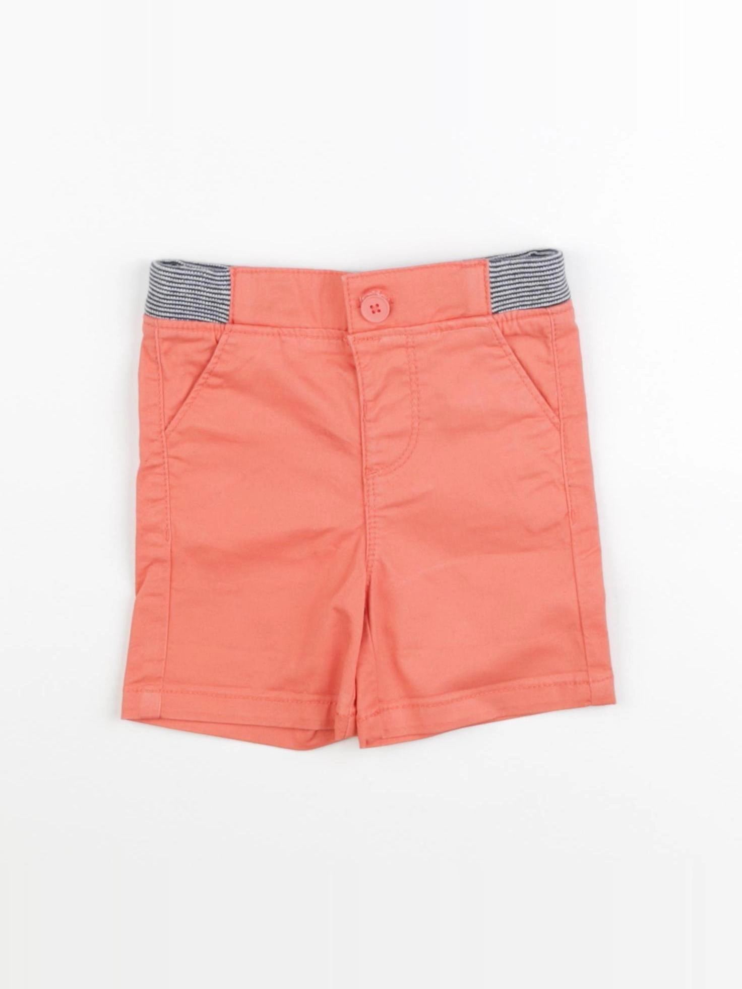 Tape à l'oeil - short orange - 9 mois