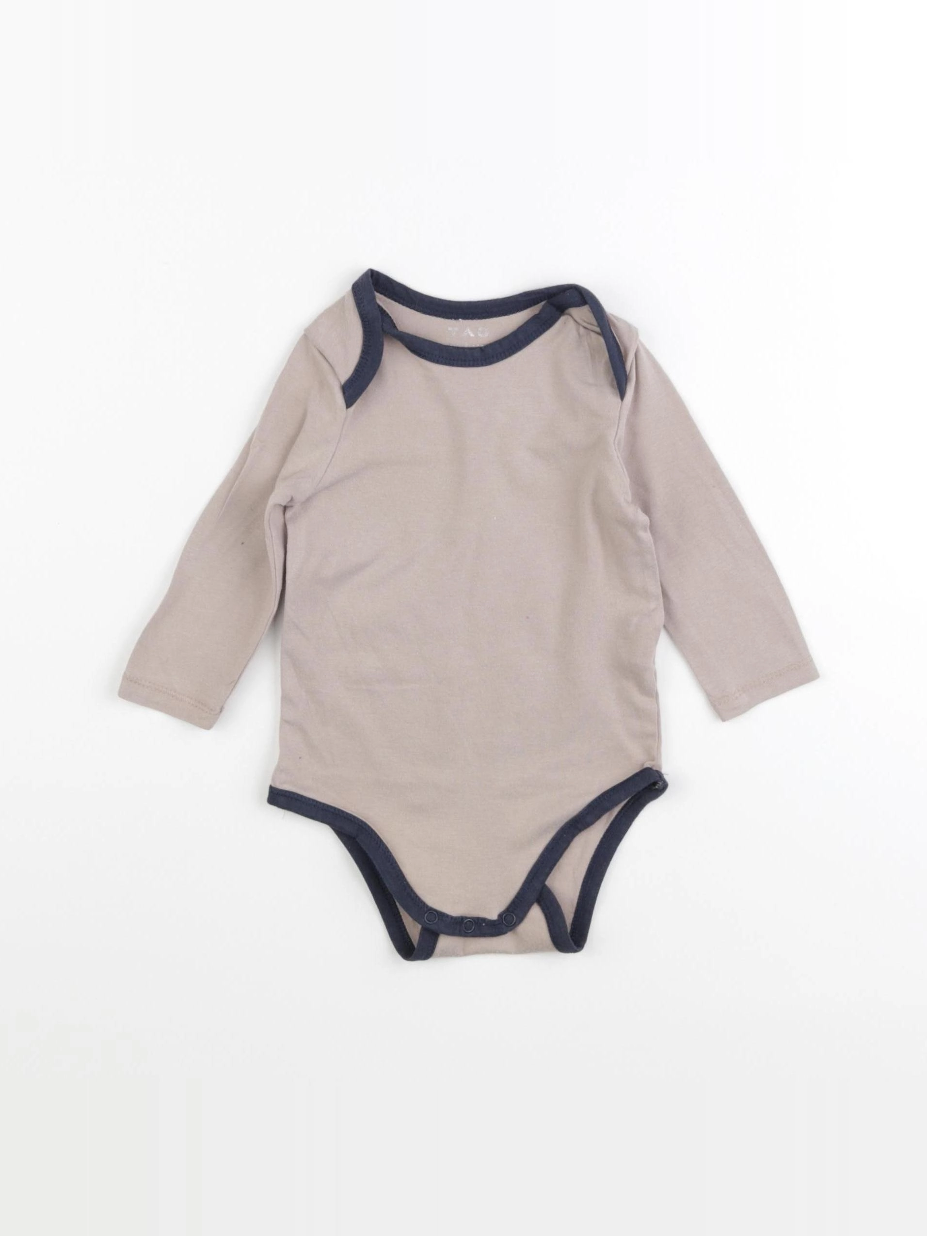 Tape à l'oeil - body marron - 12 mois