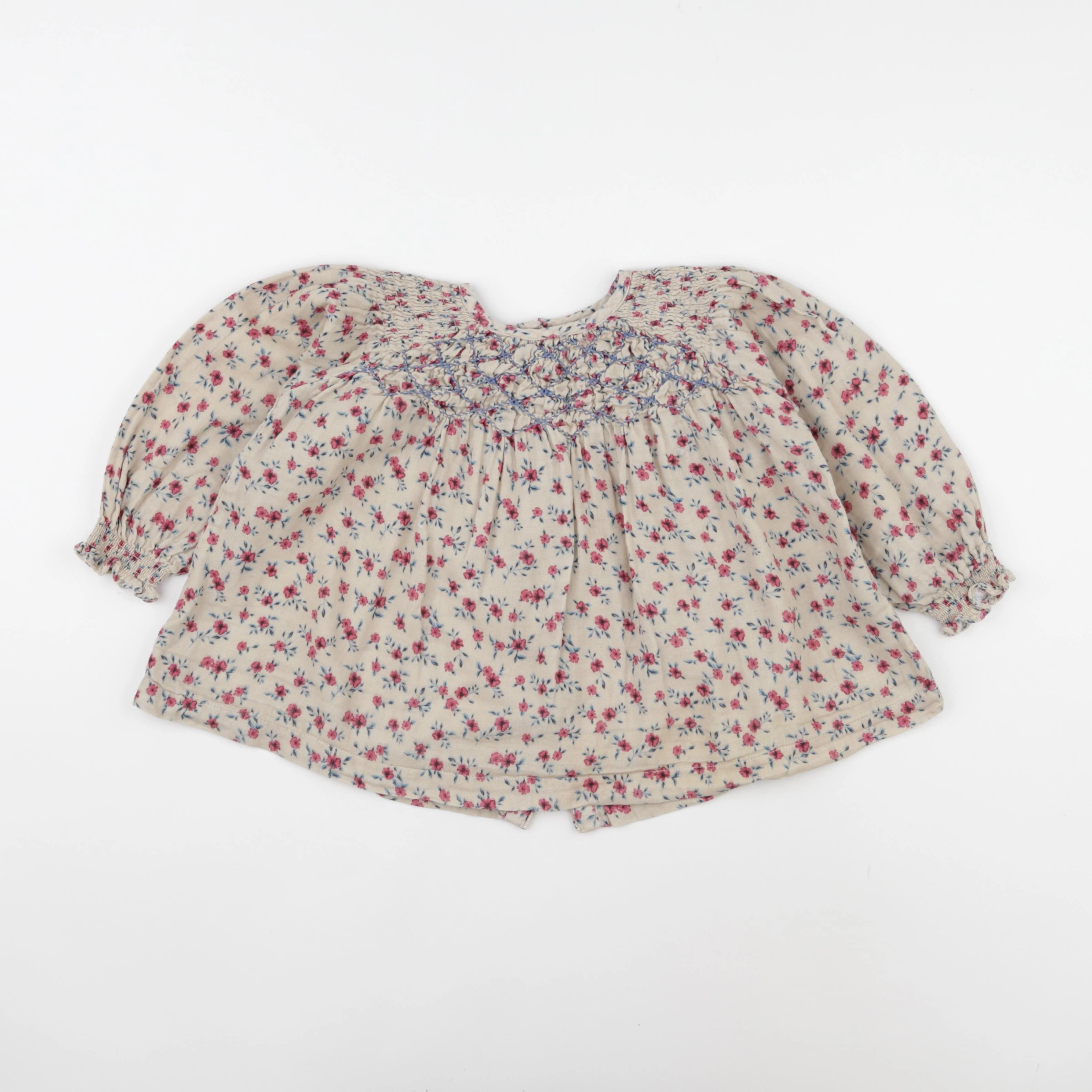 Zara - blouse beige - 3/4 ans
