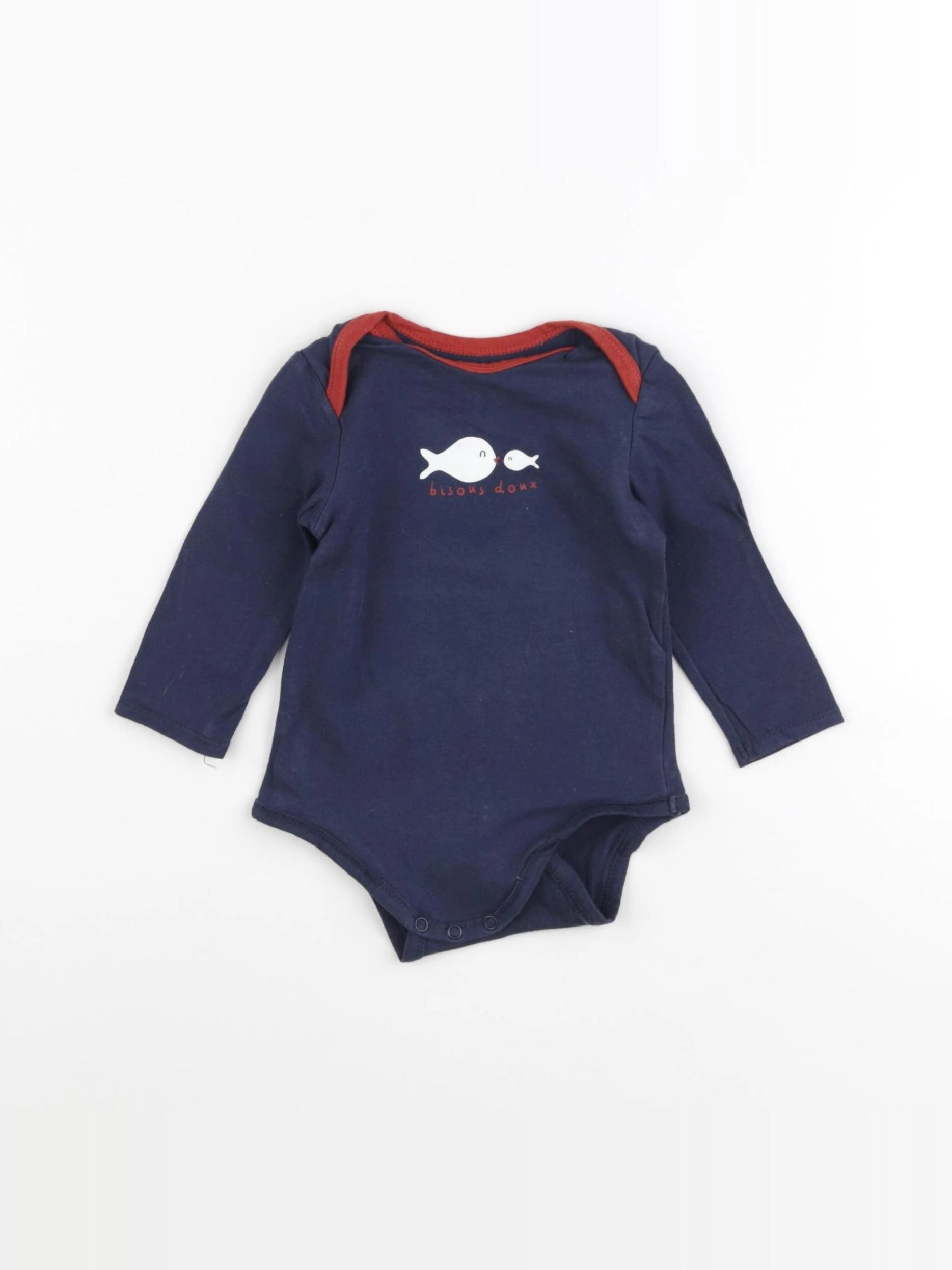 Tape à l'oeil - body bleu - 9 mois