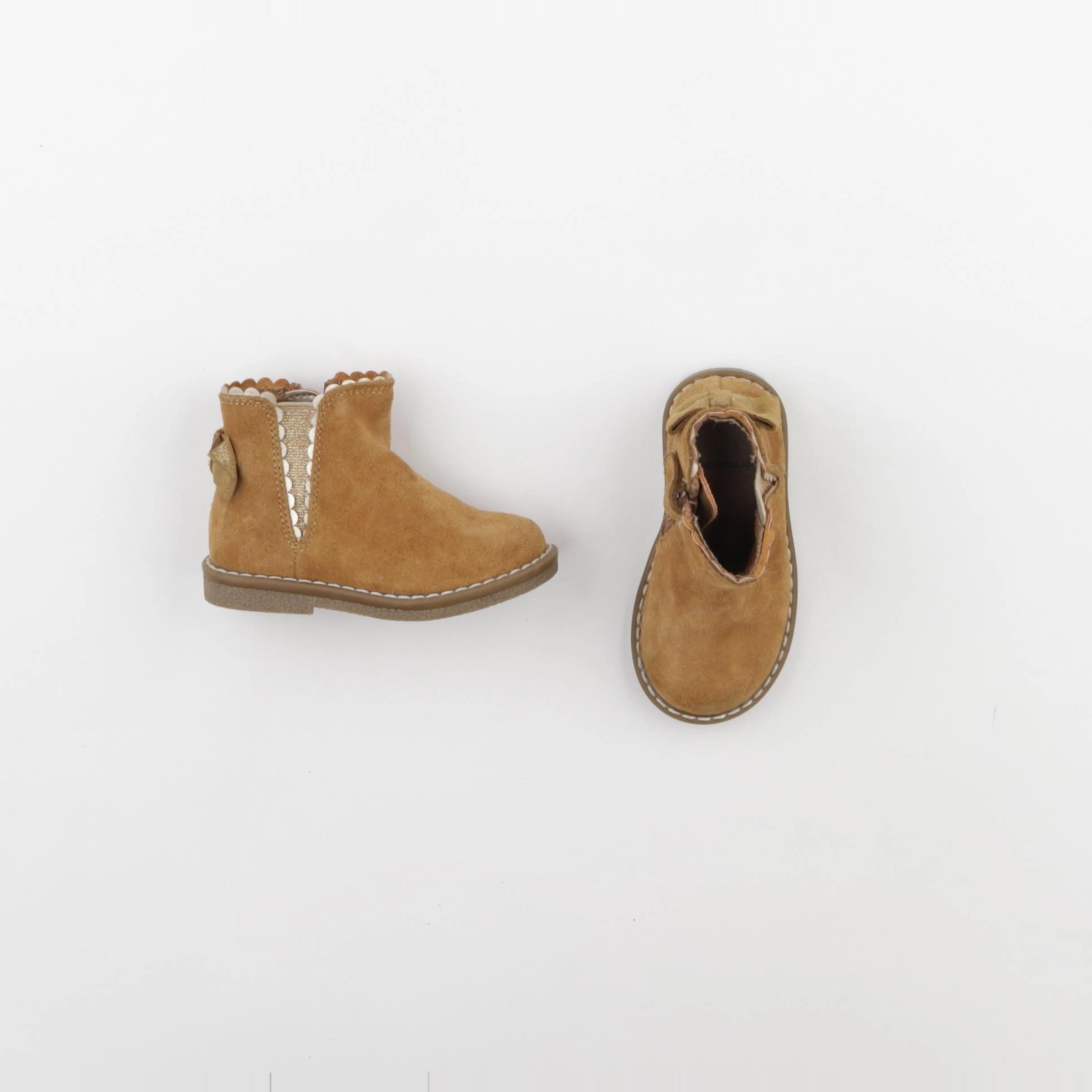 Vertbaudet - boots marron - pointure 21