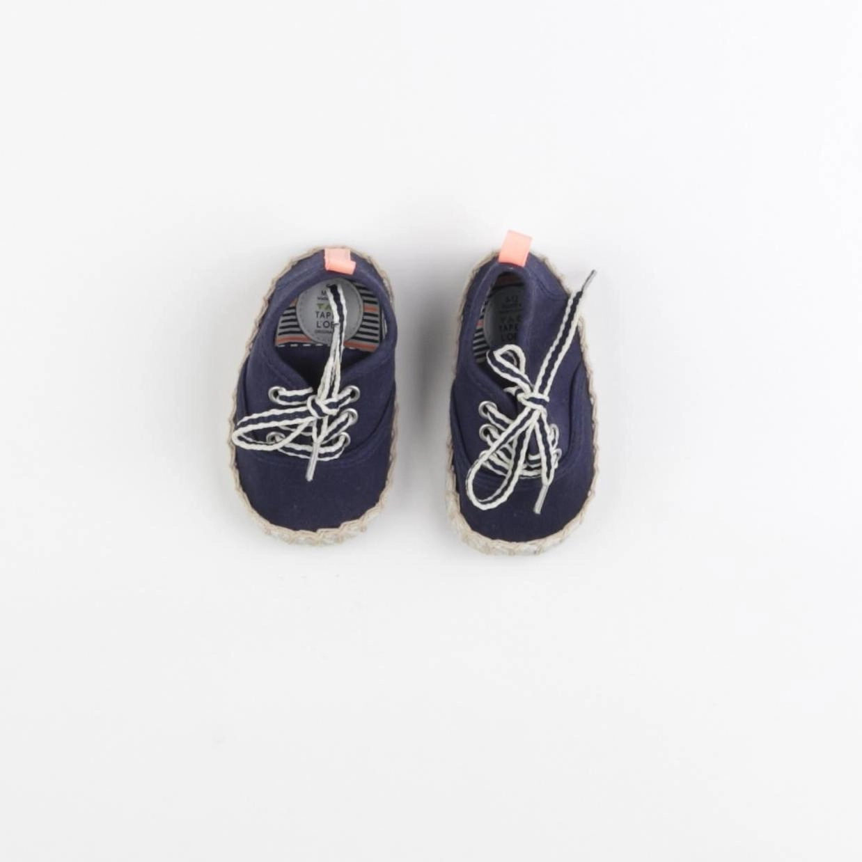 Tape à l'oeil - chaussons bleu - pointure 18/19