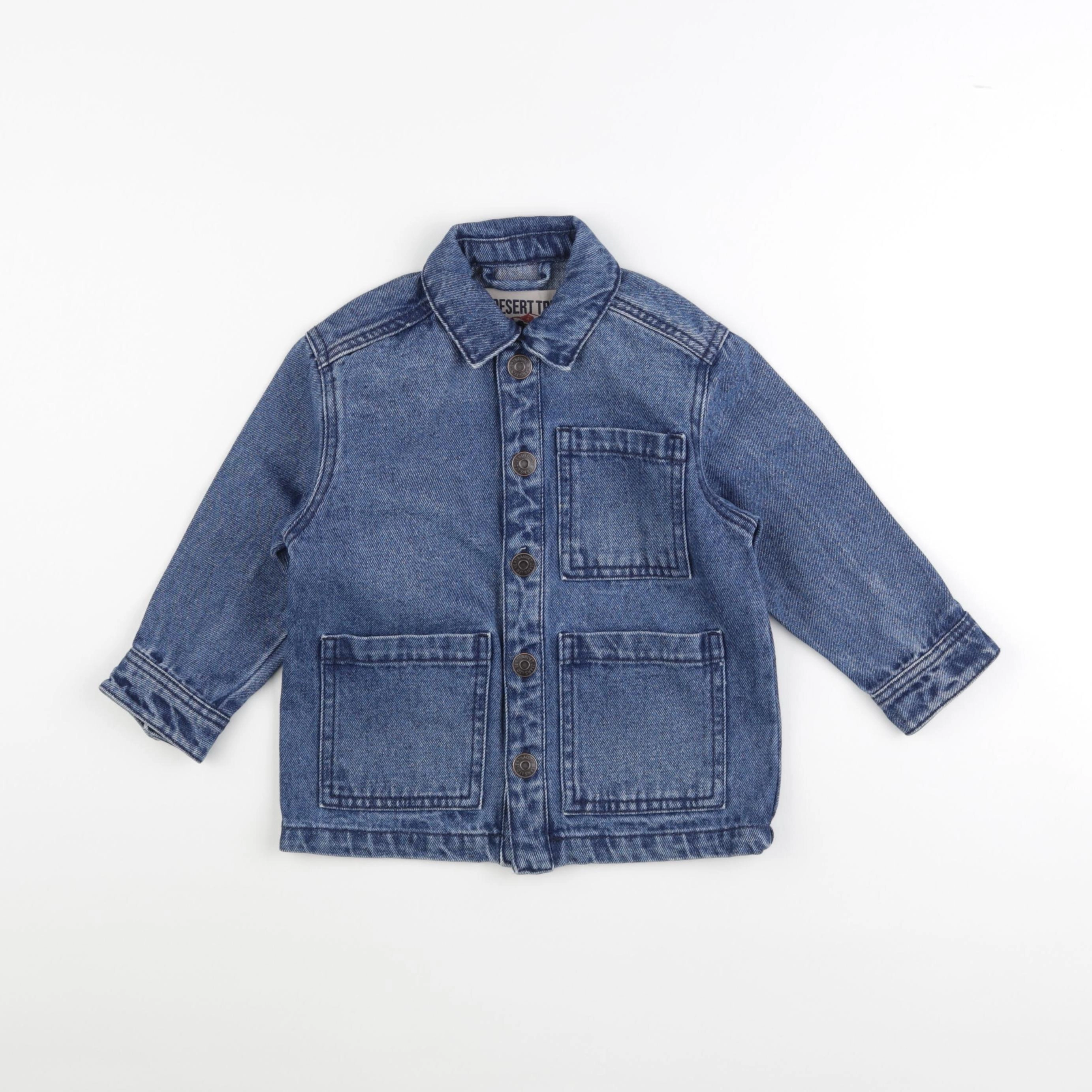 Vertbaudet - veste bleu - 3 ans