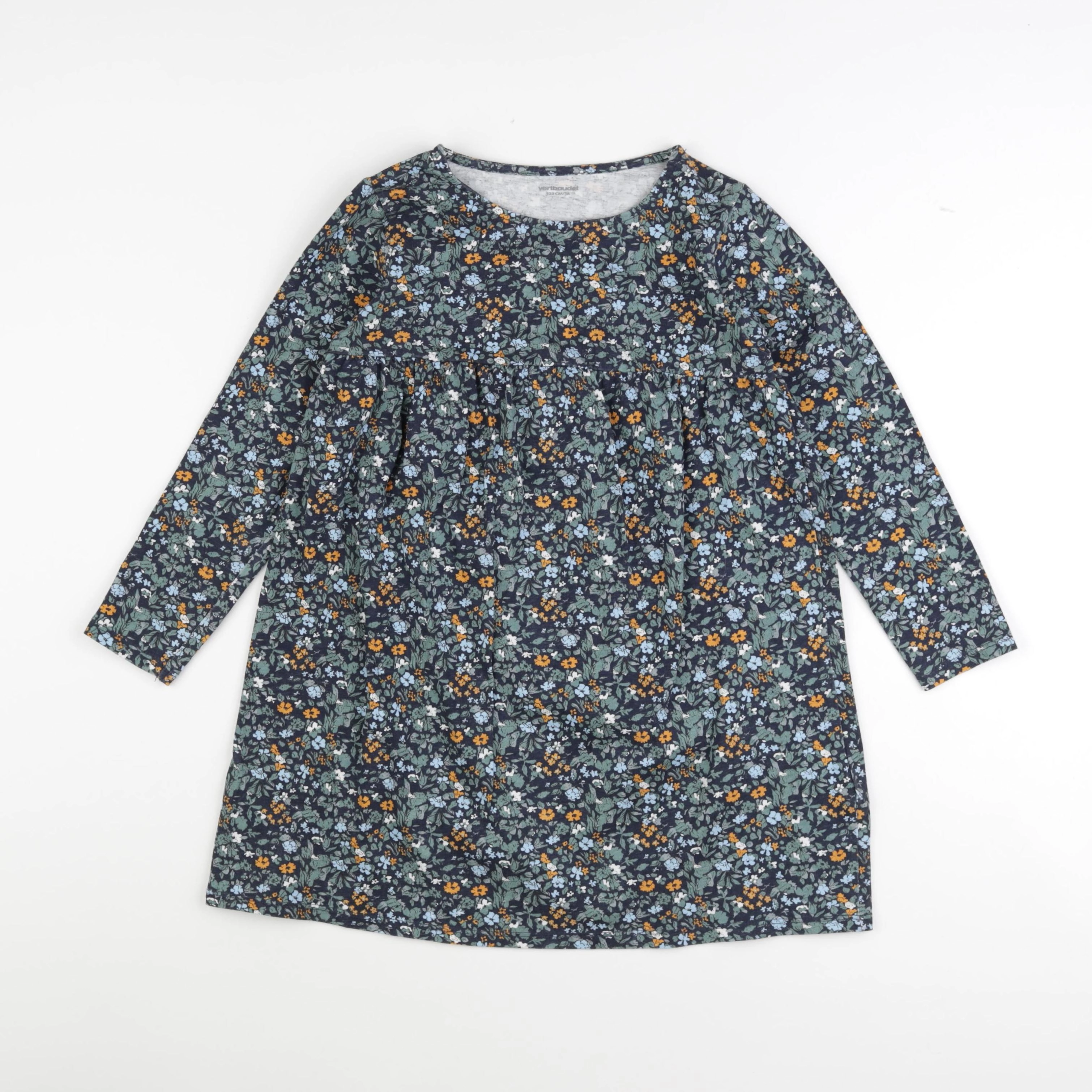 Vertbaudet - robe multicolore - 7 ans