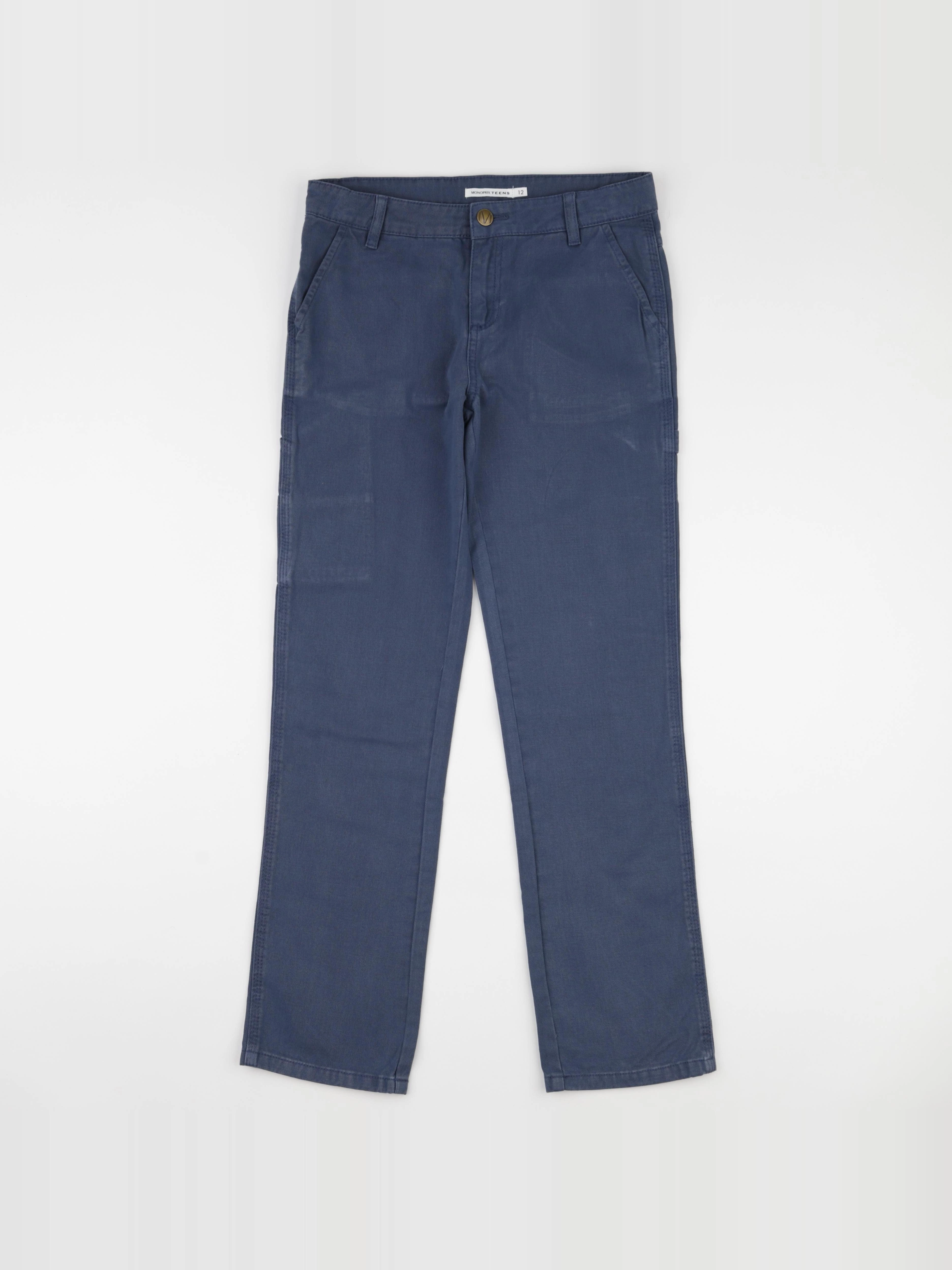 Monoprix - pantalon bleu - 12 ans