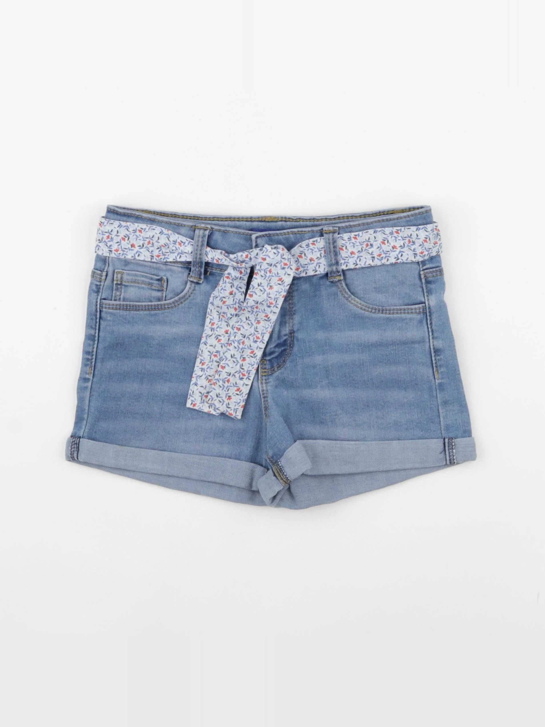 Okaidi - short bleu - 7 ans