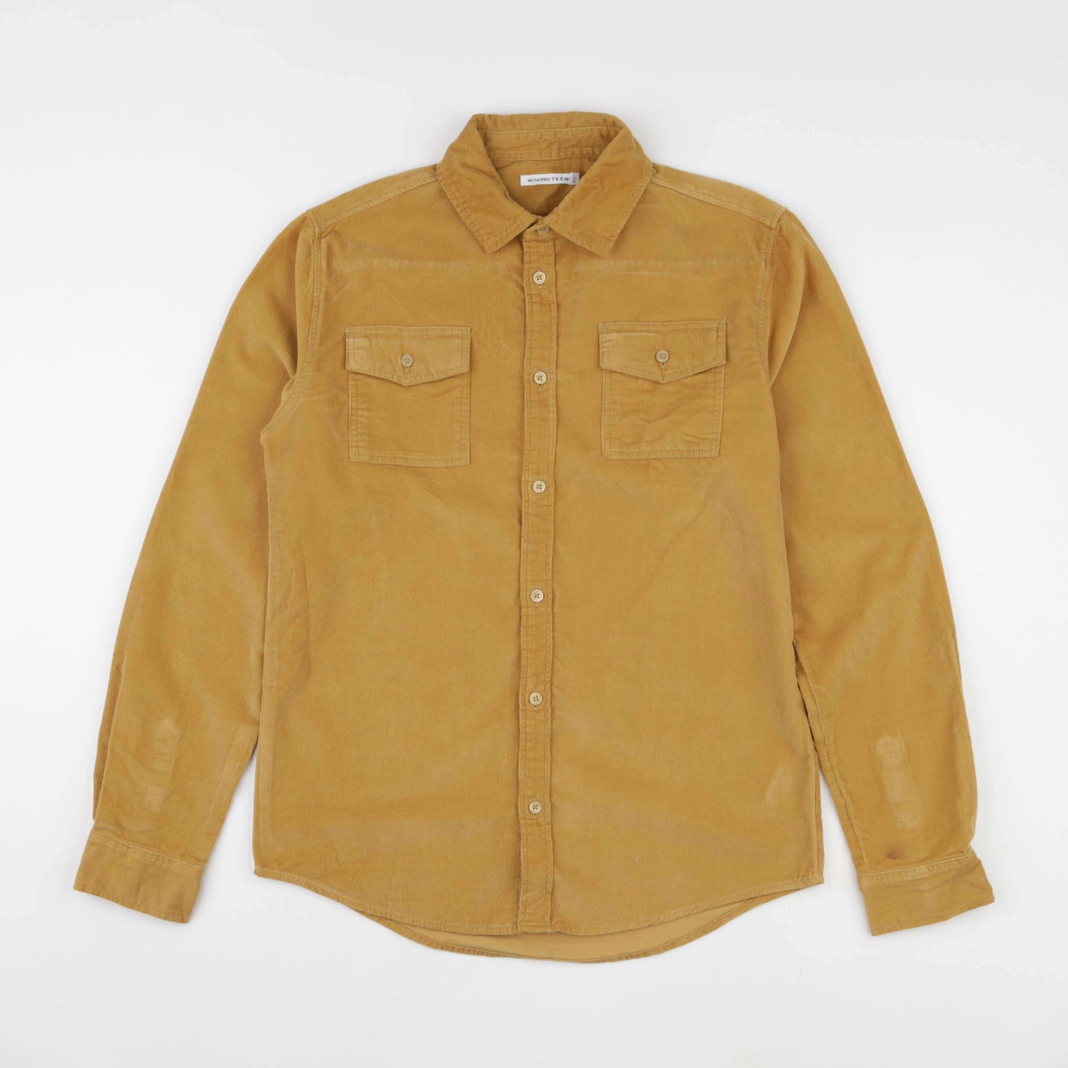 Monoprix - chemise jaune - 14 ans