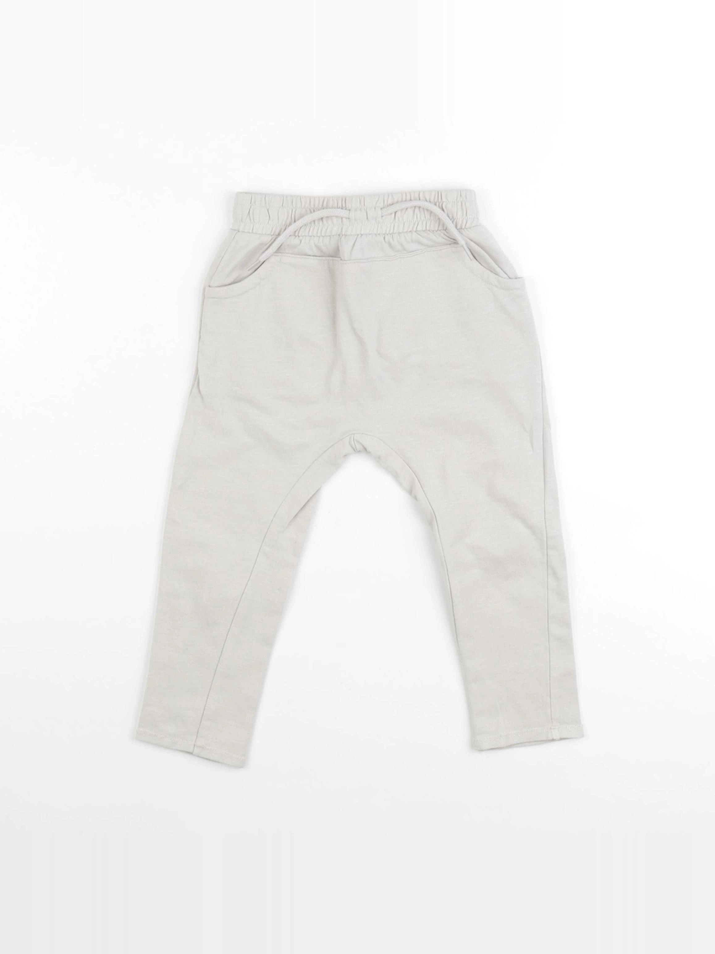 Vertbaudet - sarouel beige - 24 mois