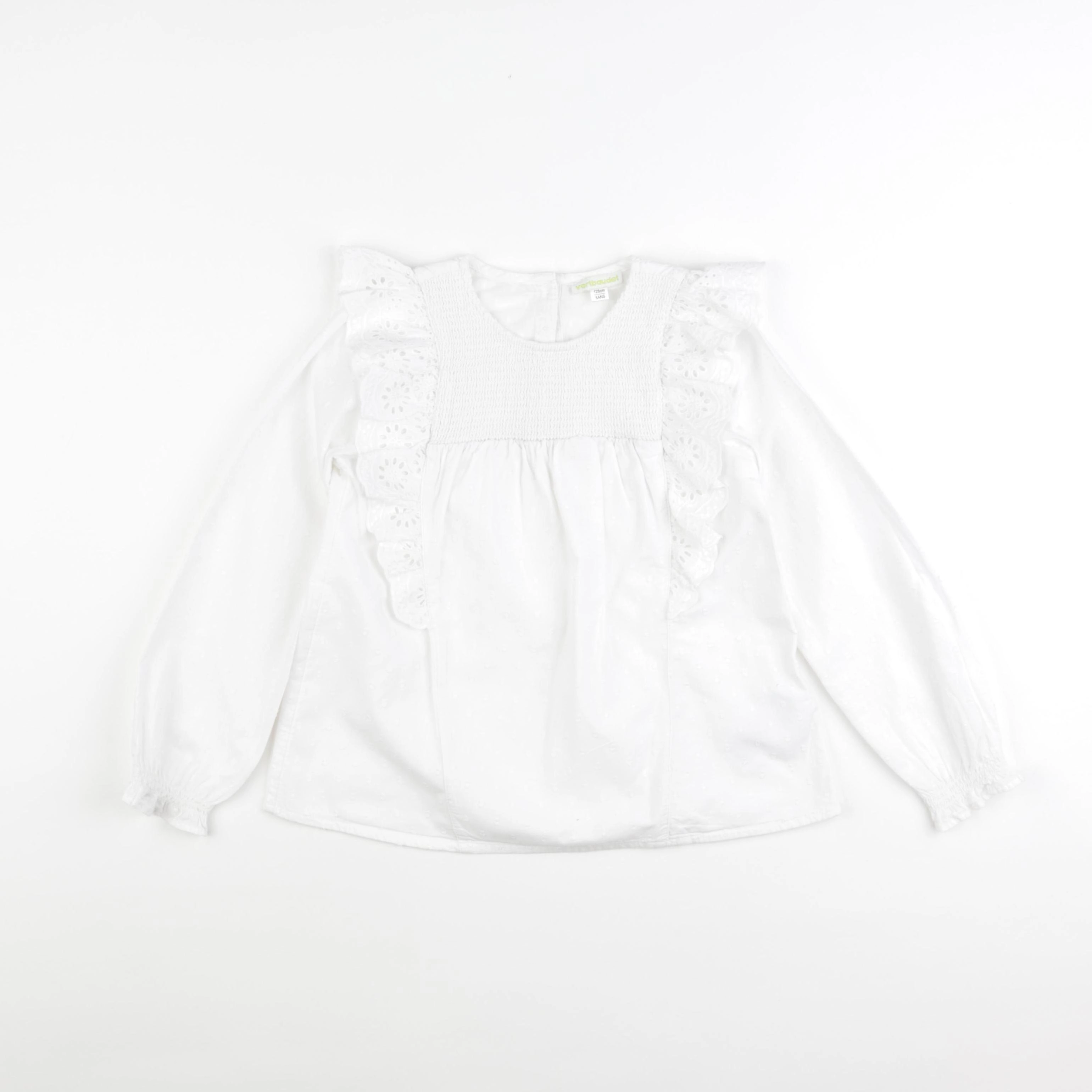 Vertbaudet - blouse blanc - 8 ans