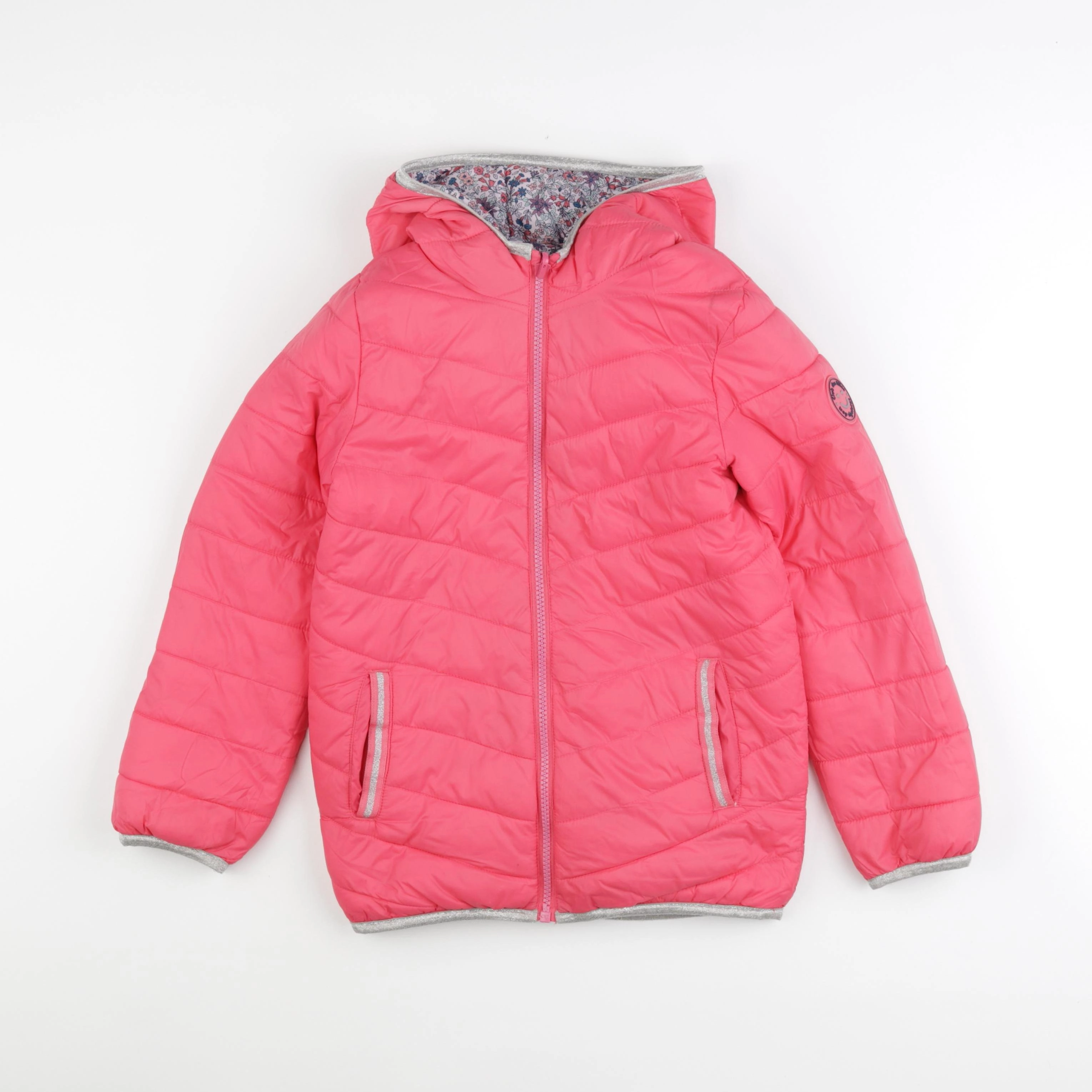 Vertbaudet - doudoune rose - 9 ans