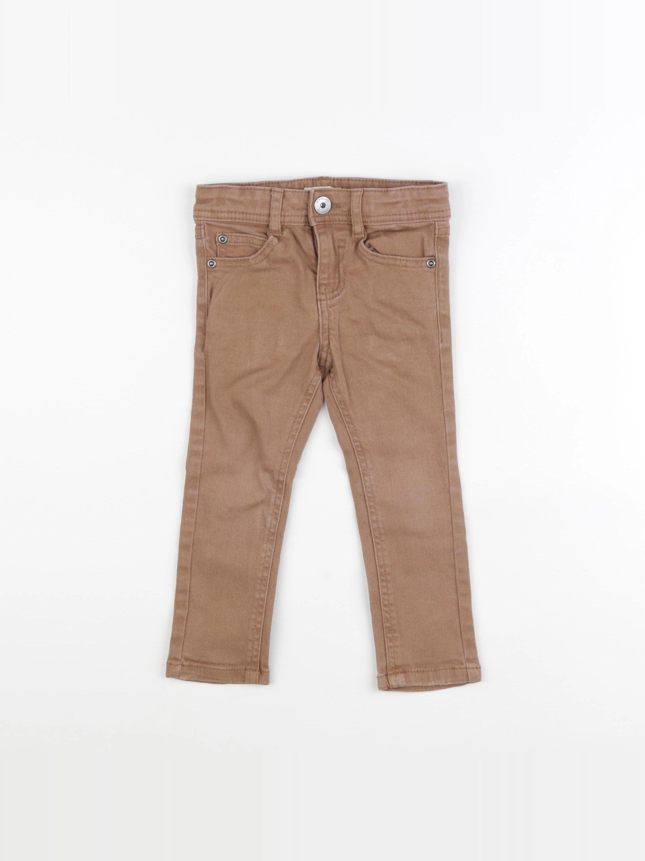 Vertbaudet - jean marron - 2 ans