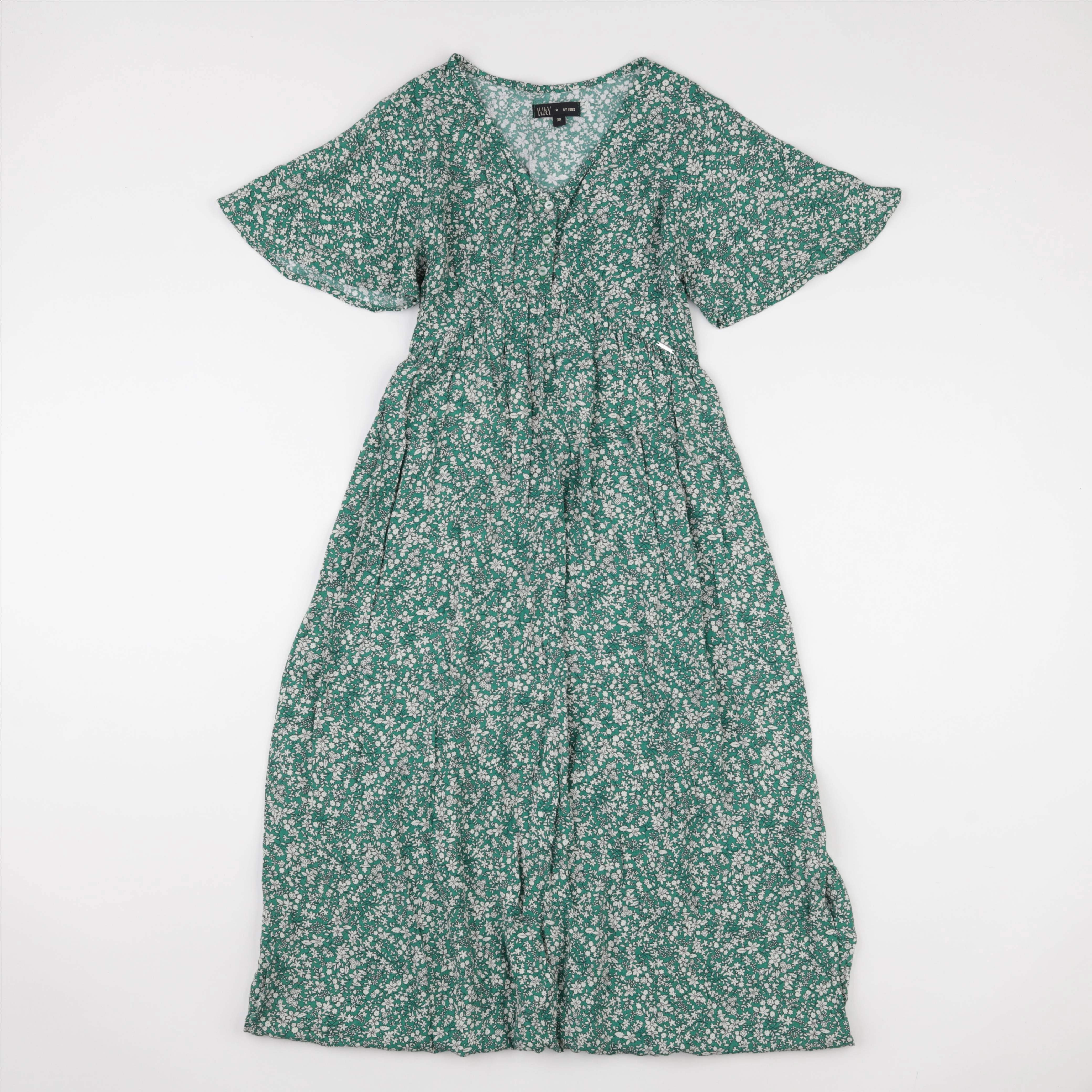 IKKS - robe vert - 12 ans