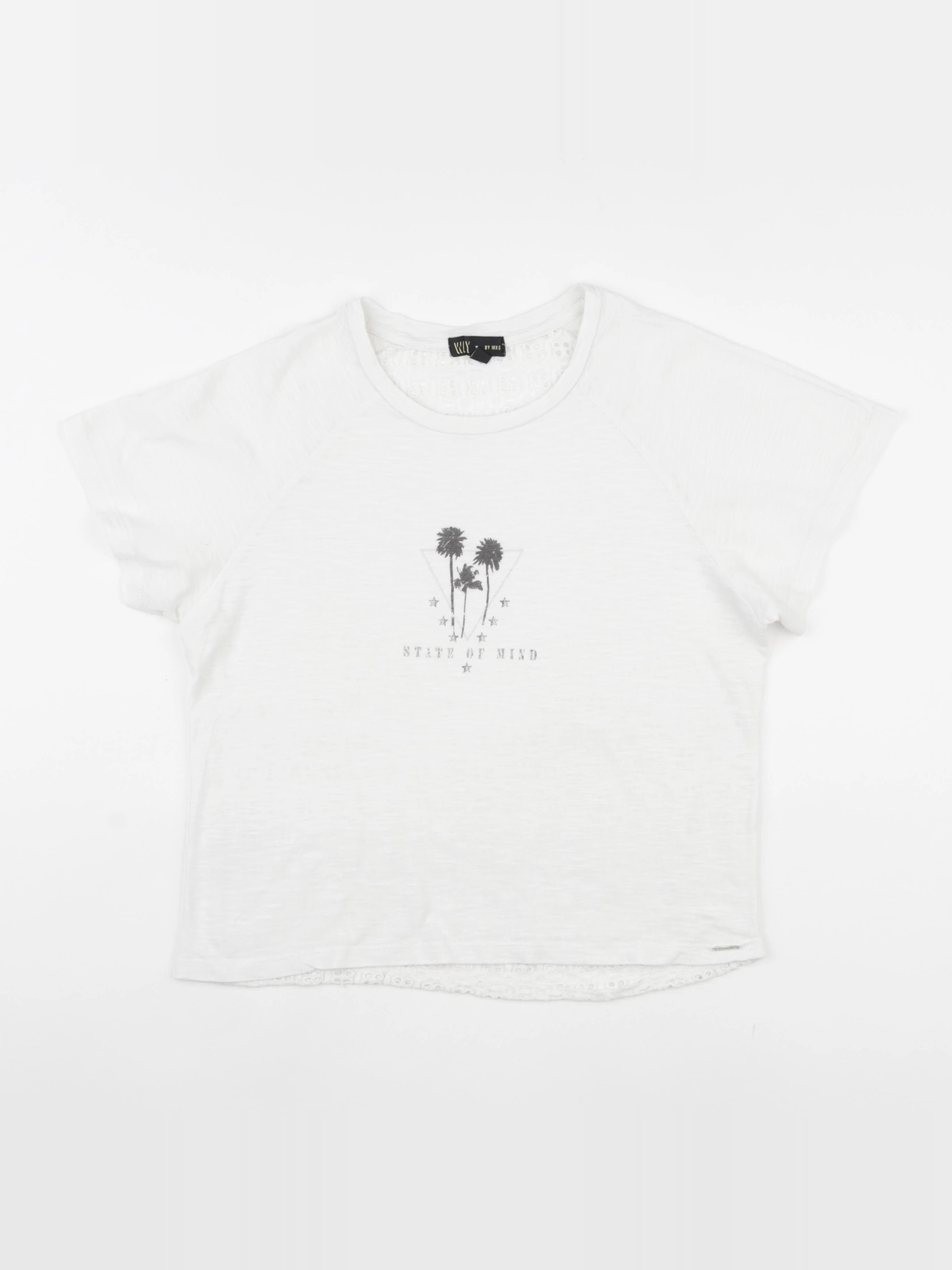 IKKS - tee-shirt blanc - 12 ans
