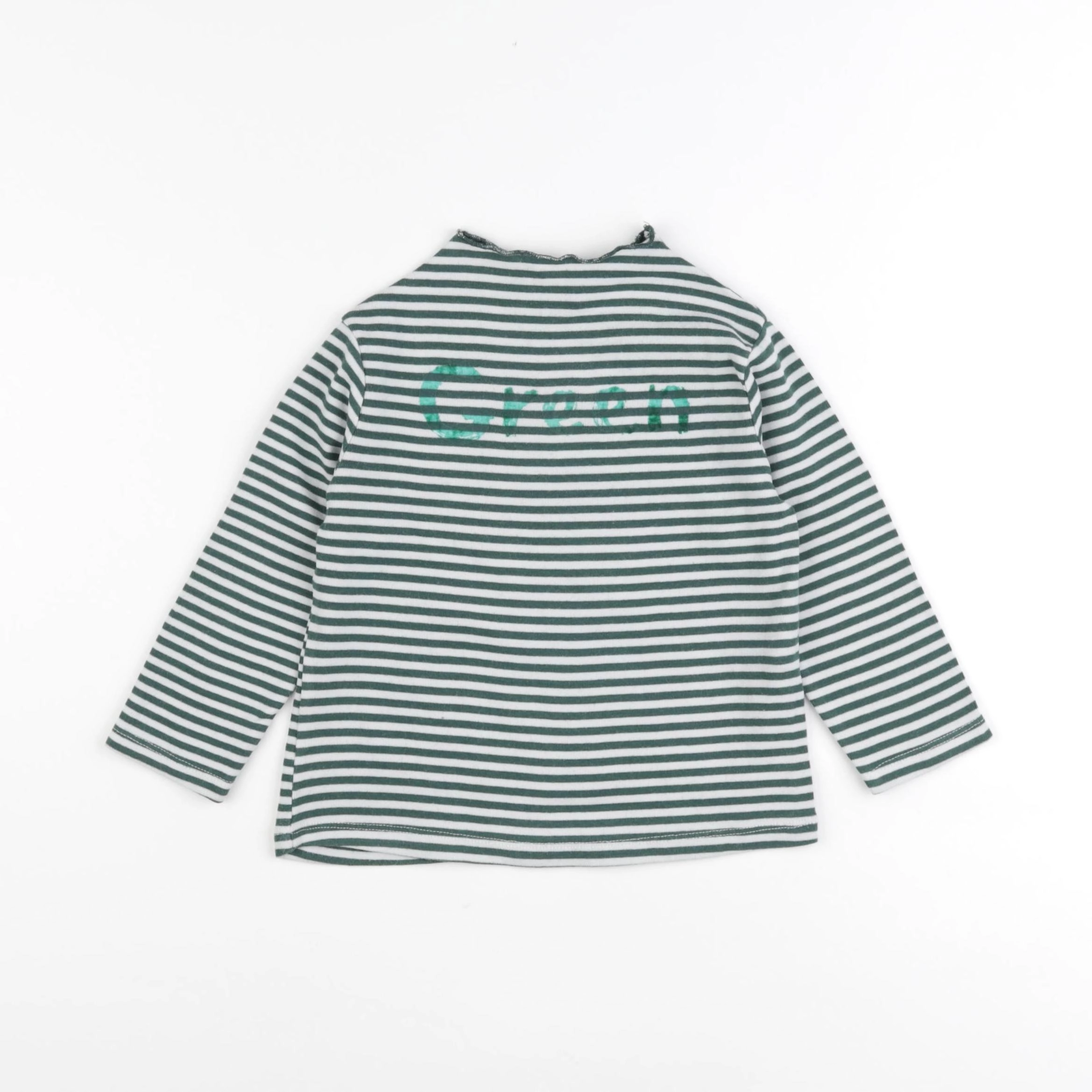 Zara - tee-shirt vert - 2/3 ans