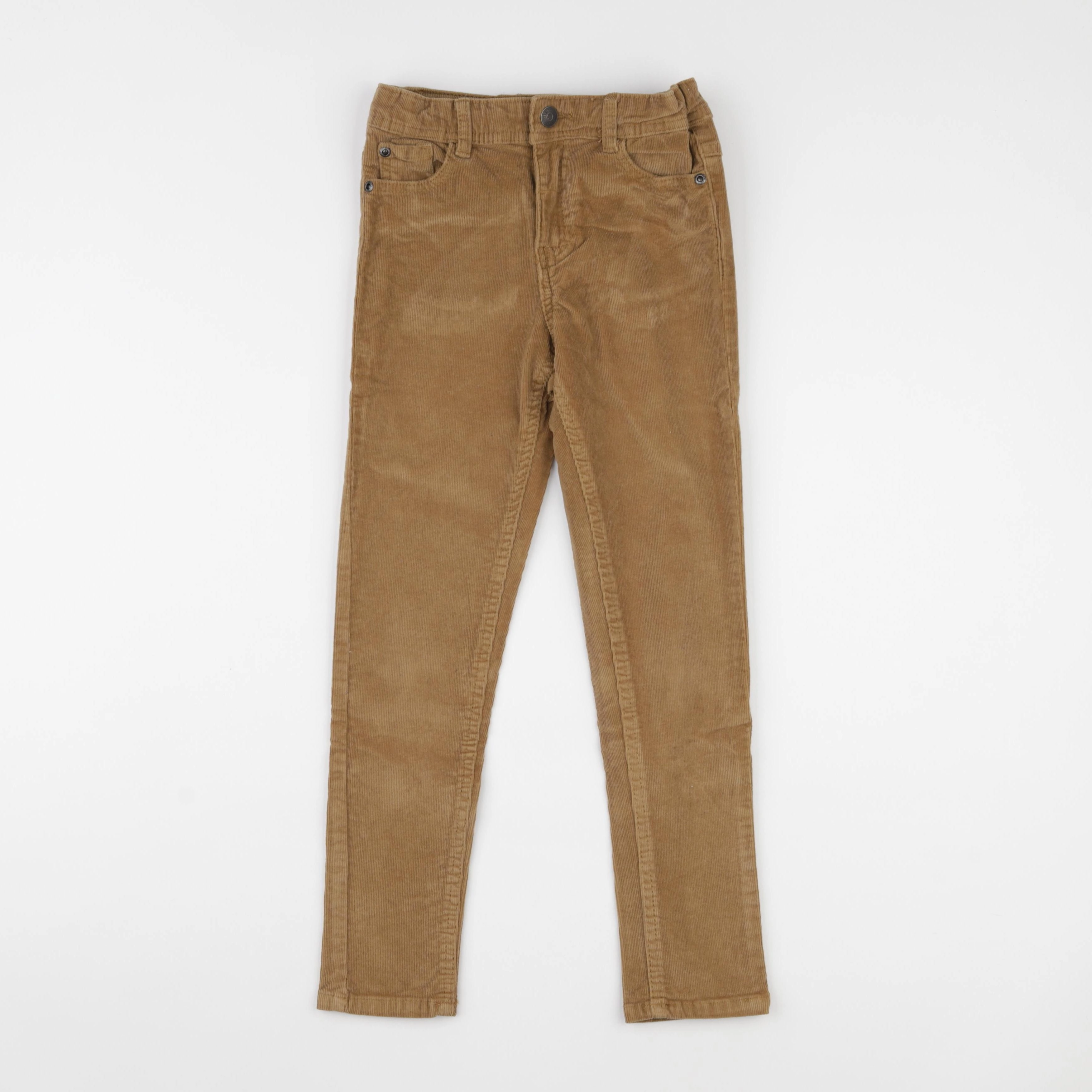 Vertbaudet - pantalon marron - 7 ans