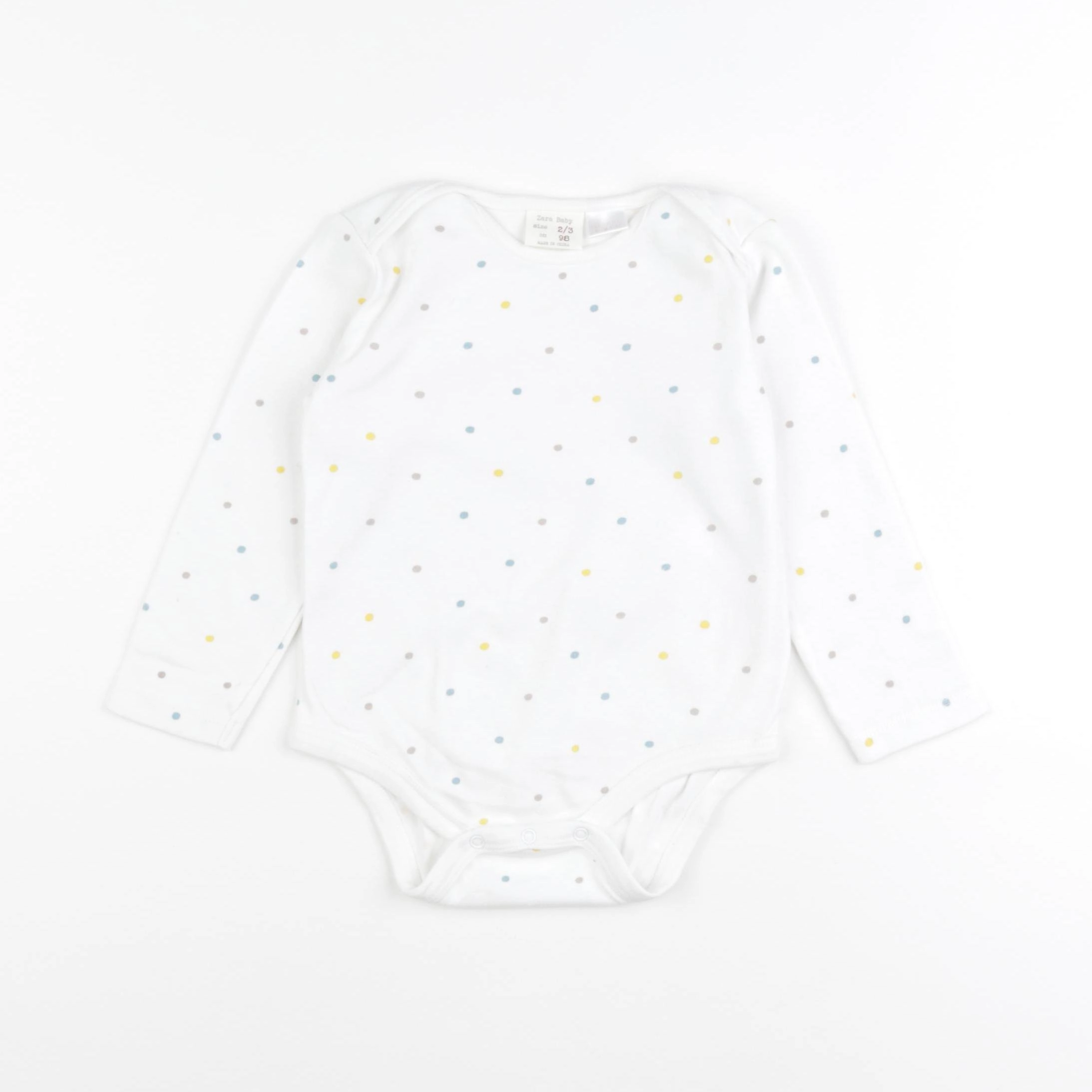 Zara - body blanc - 2/3 ans