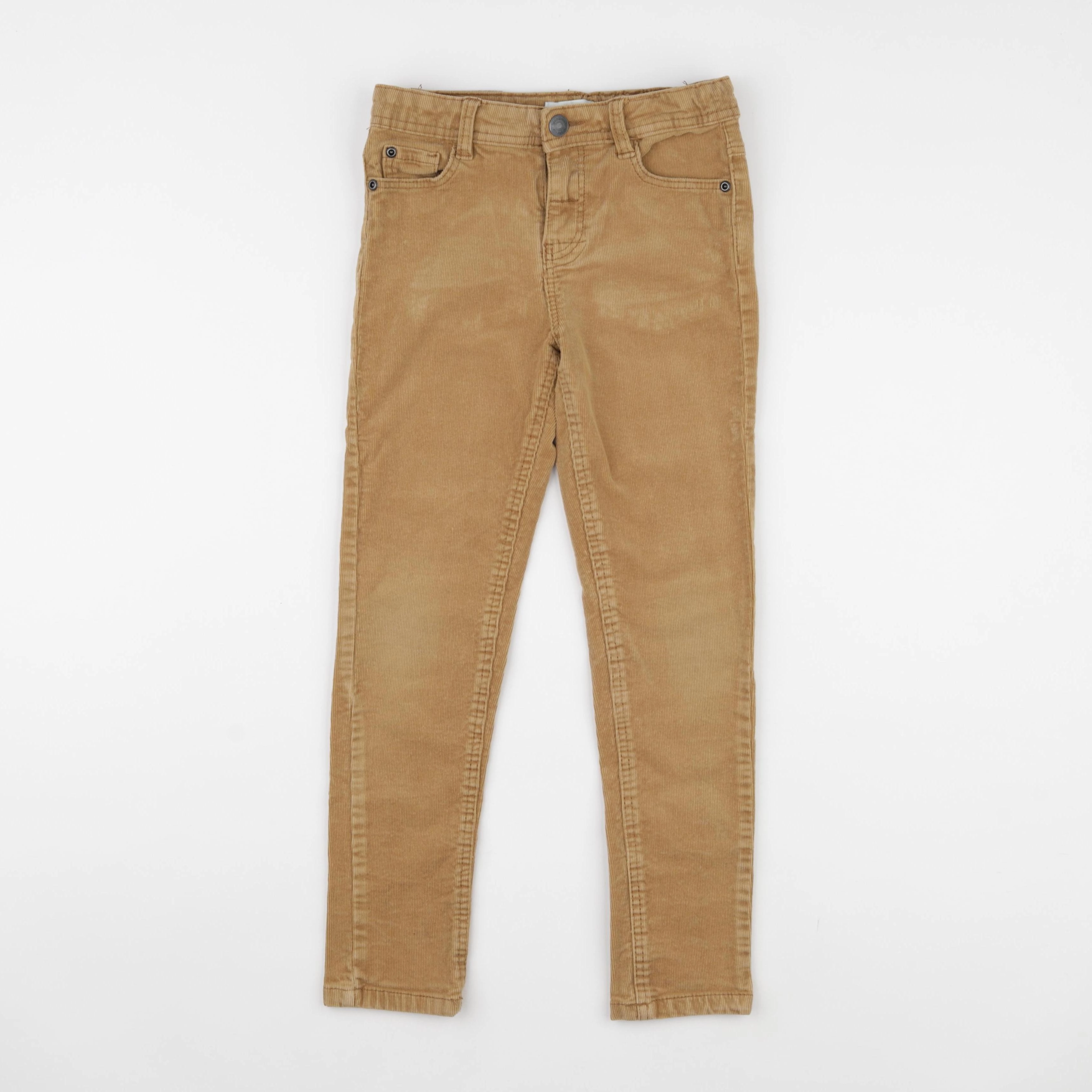Vertbaudet - pantalon marron - 7 ans