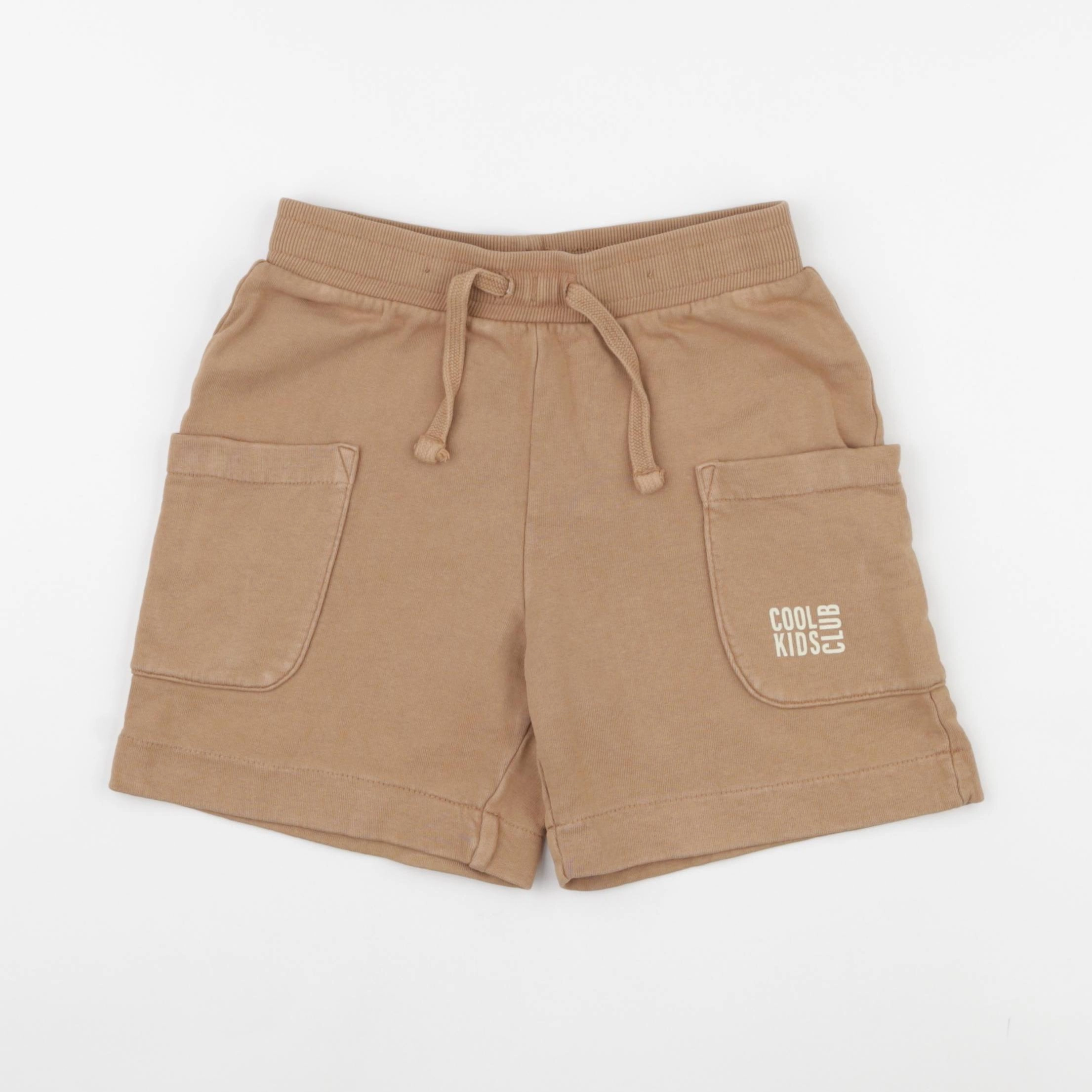 Vertbaudet - short marron - 7 ans