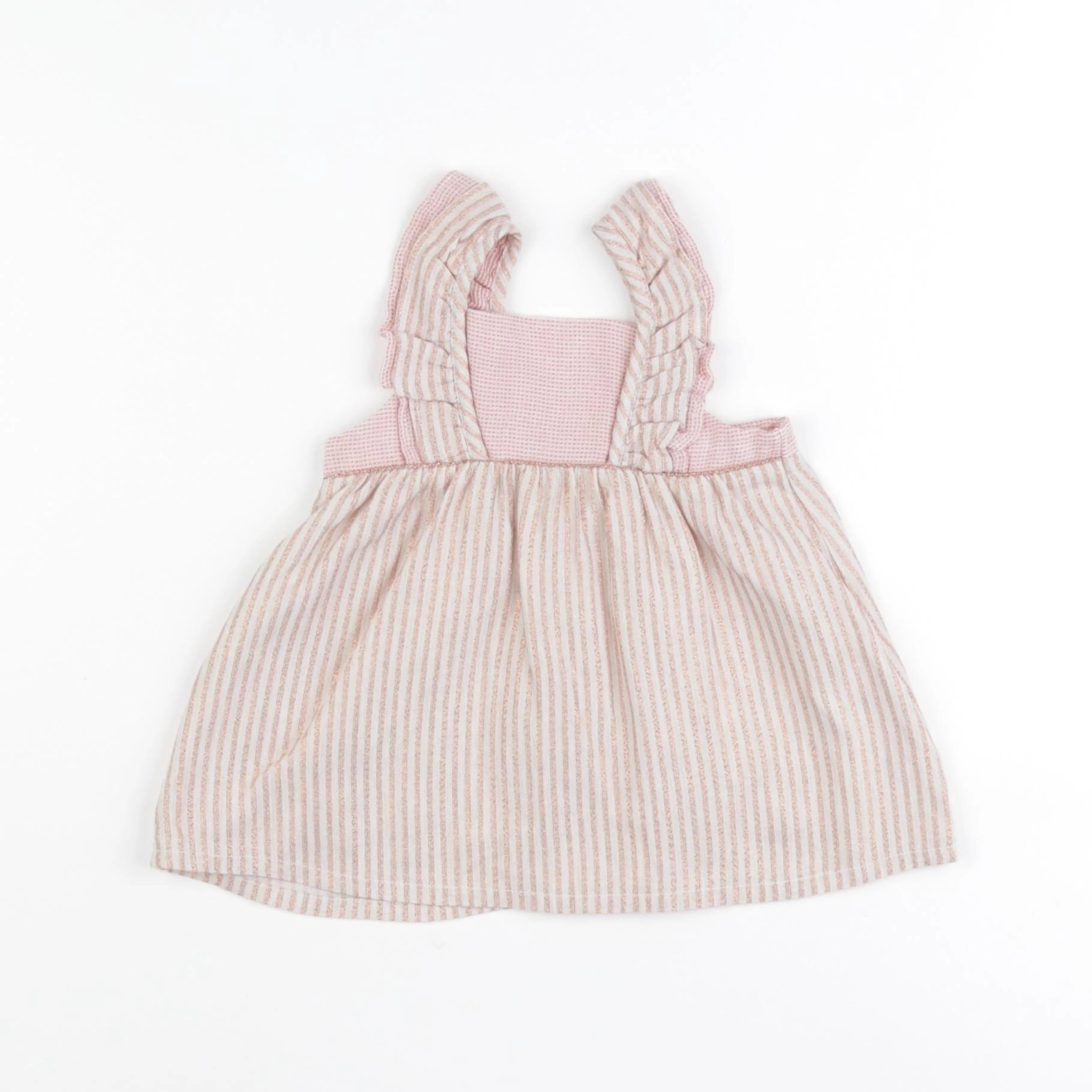 Moulin Roty - blouse beige, bronze - 6 mois