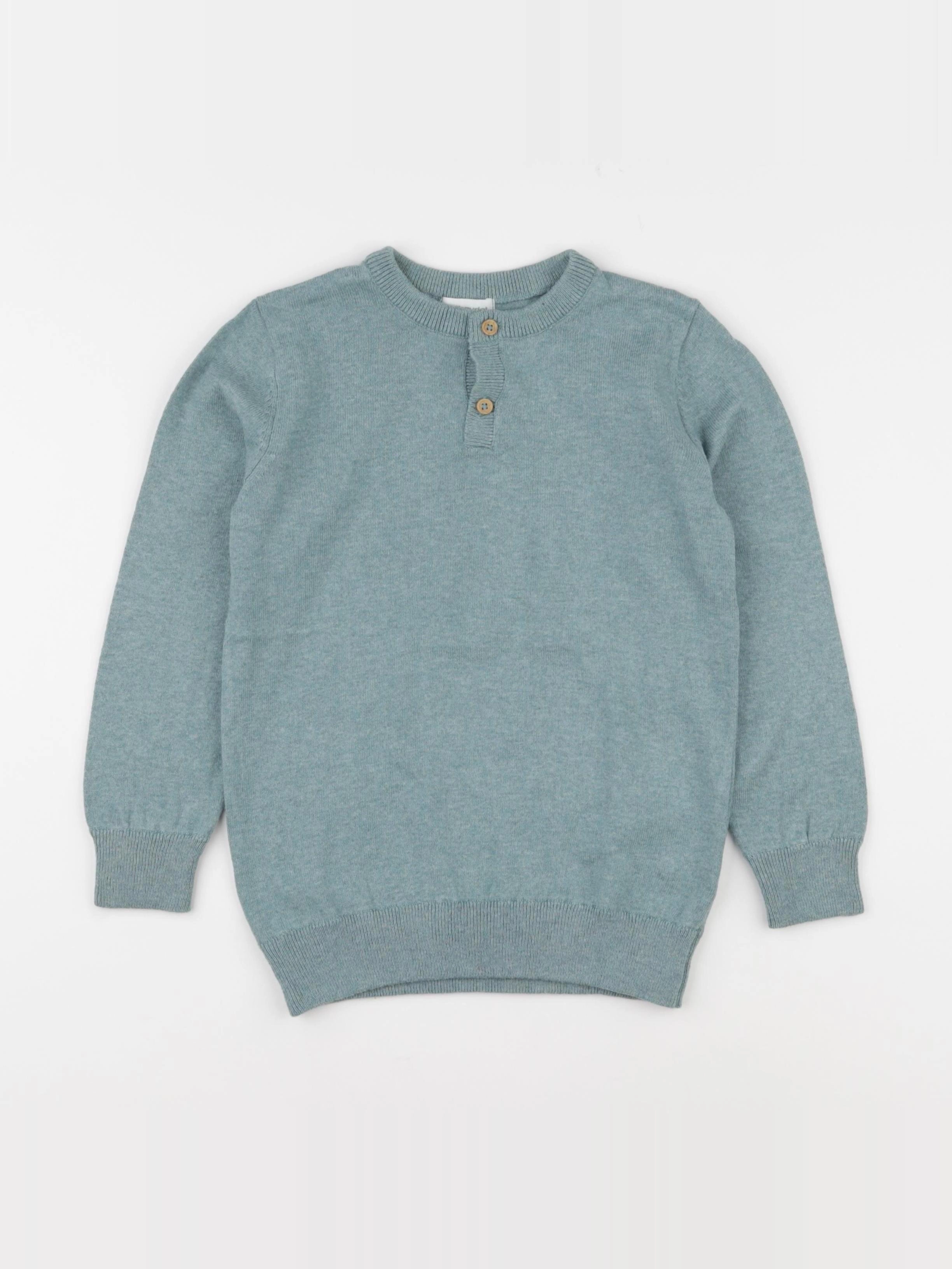 Vertbaudet - pull bleu - 8 ans