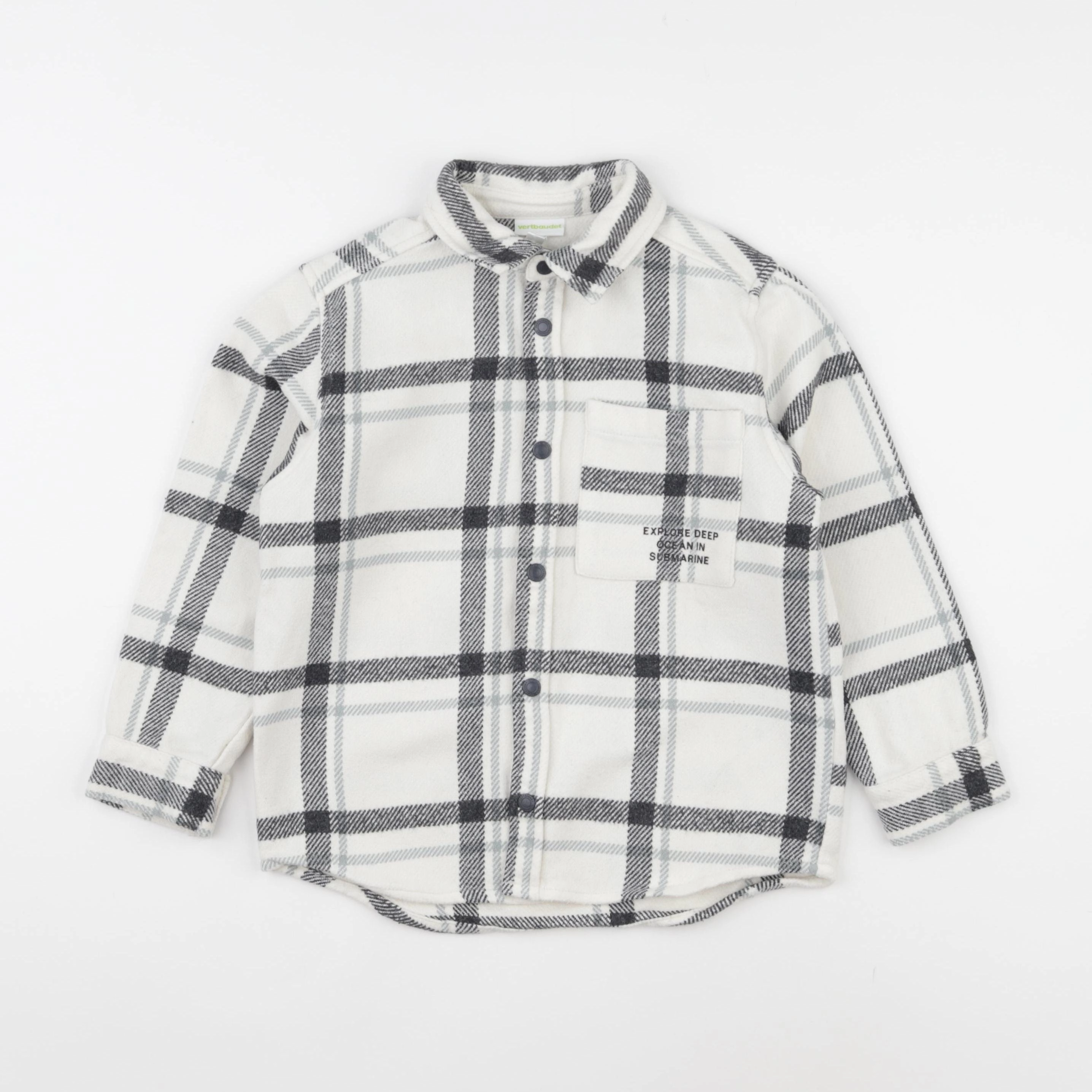 Vertbaudet - chemise blanc - 6 ans