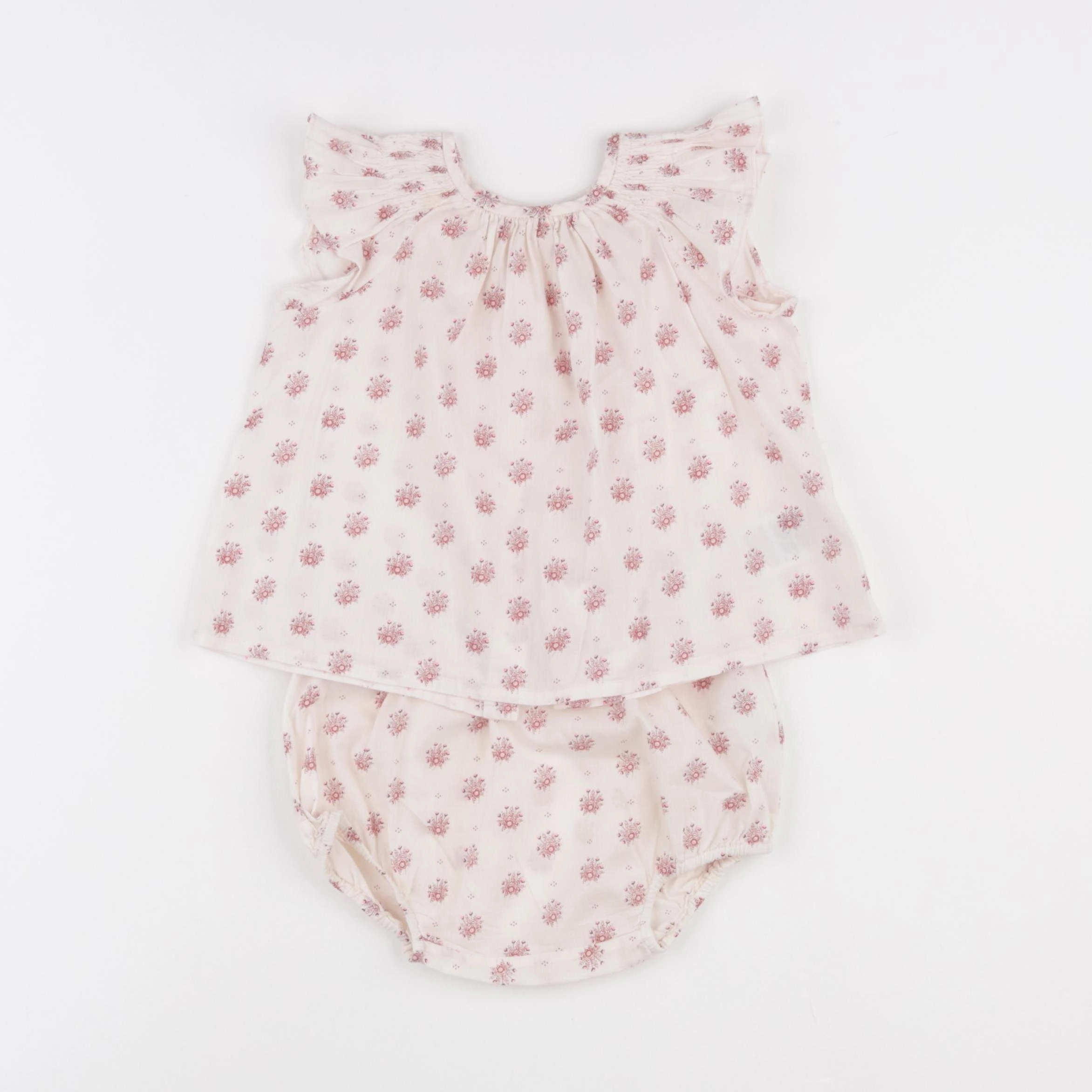 Bonpoint - pyjama coton rose - 12 mois