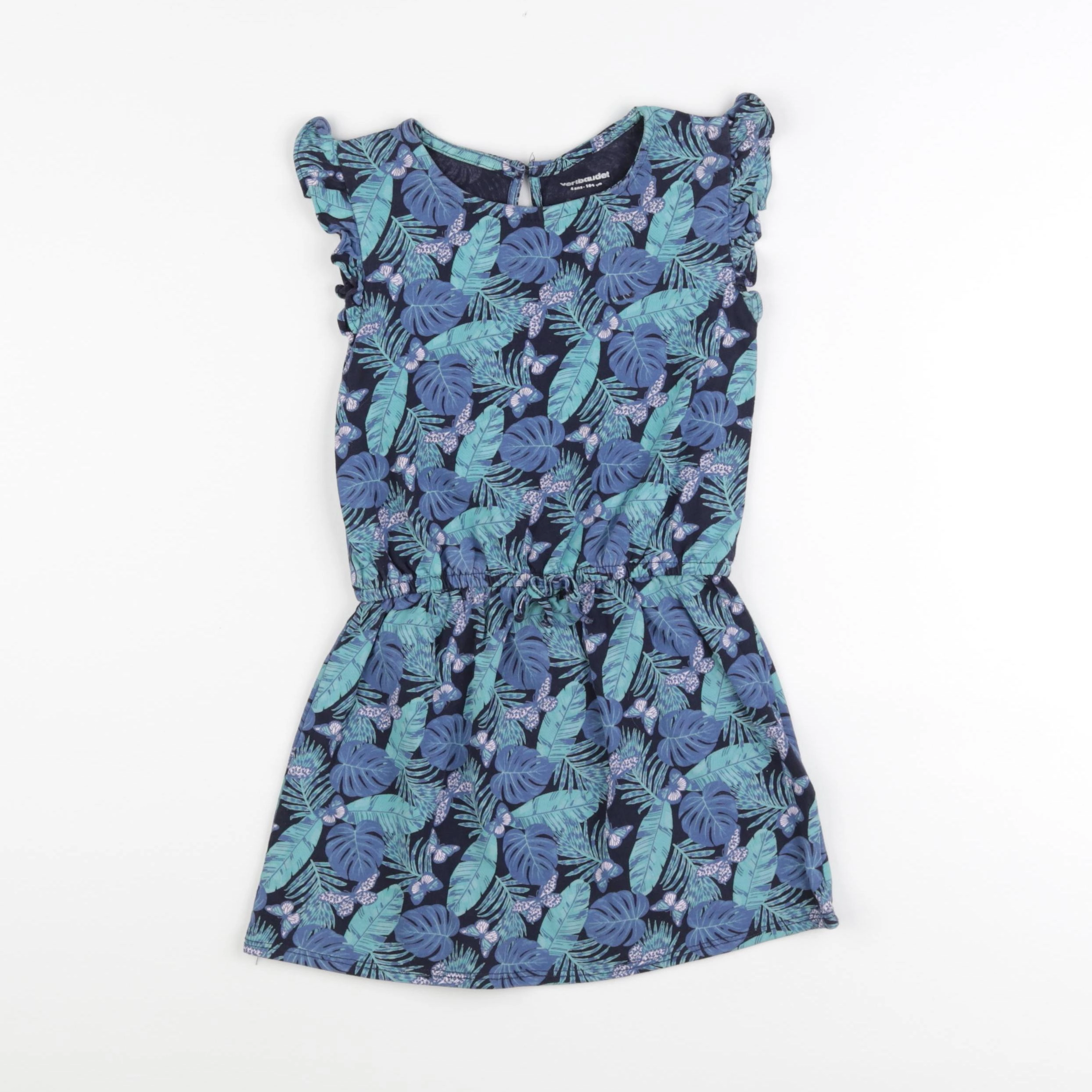 Vertbaudet - robe bleu - 4 ans