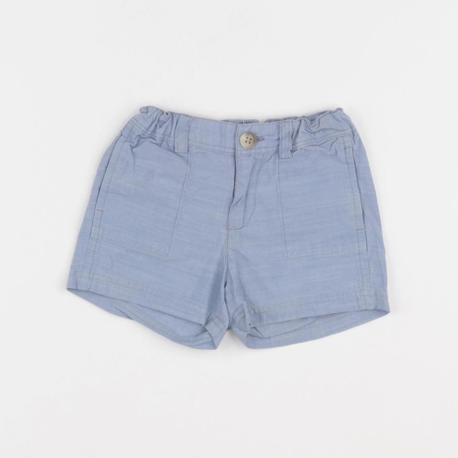 Bonpoint - short bleu - 6 mois