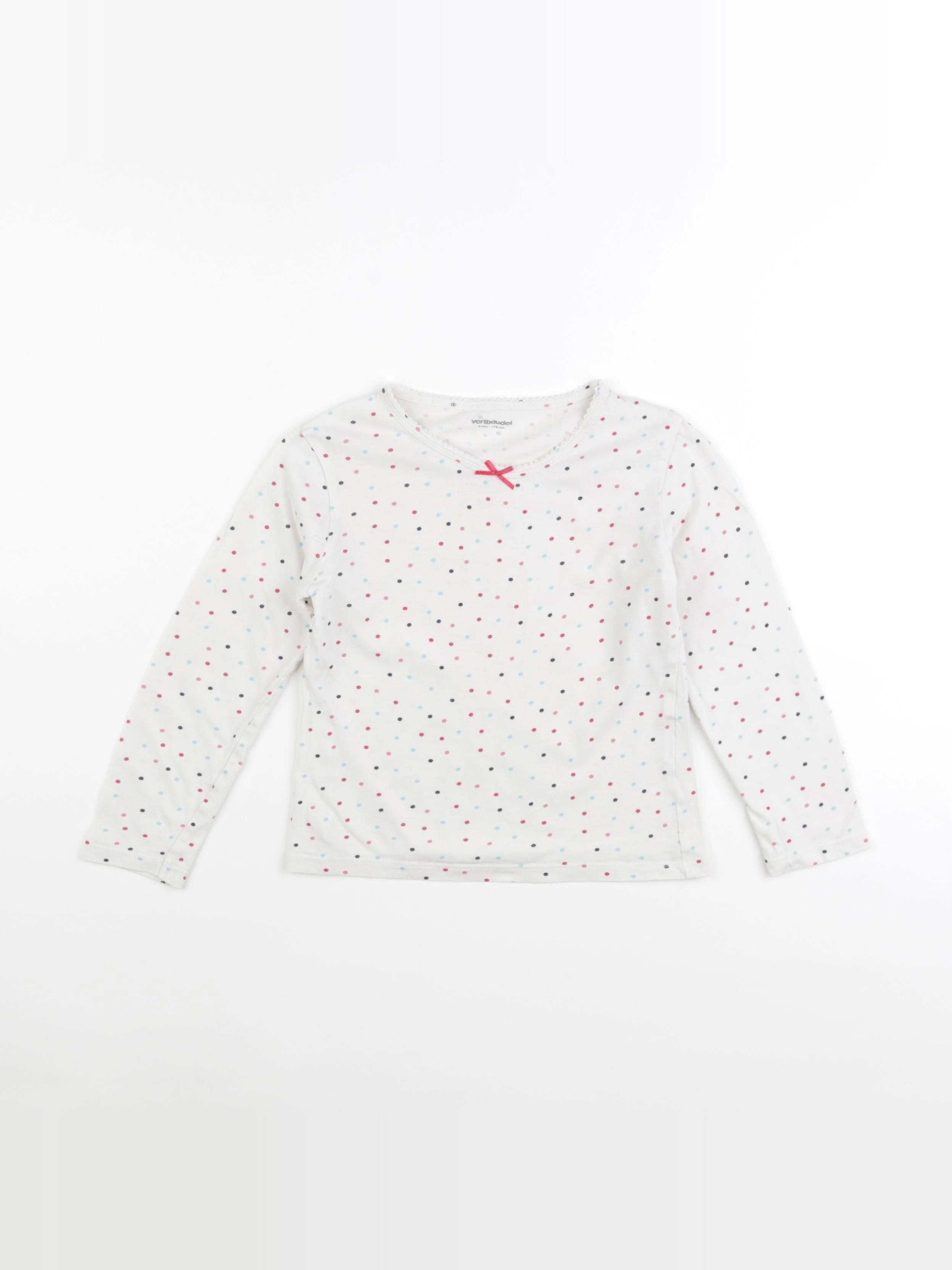 Vertbaudet - maillot de corps blanc - 6 ans