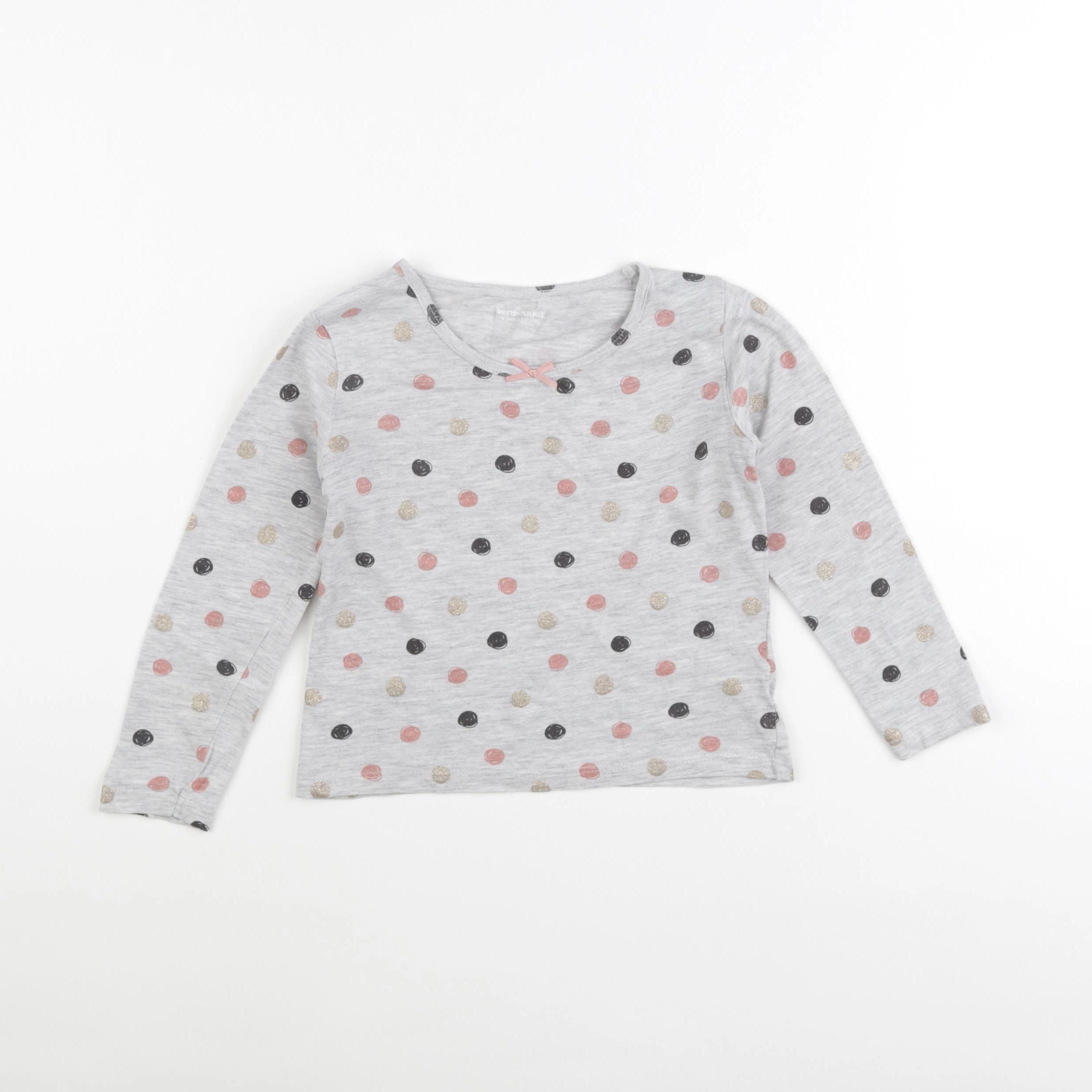 Vertbaudet - maillot de corps gris - 5 ans