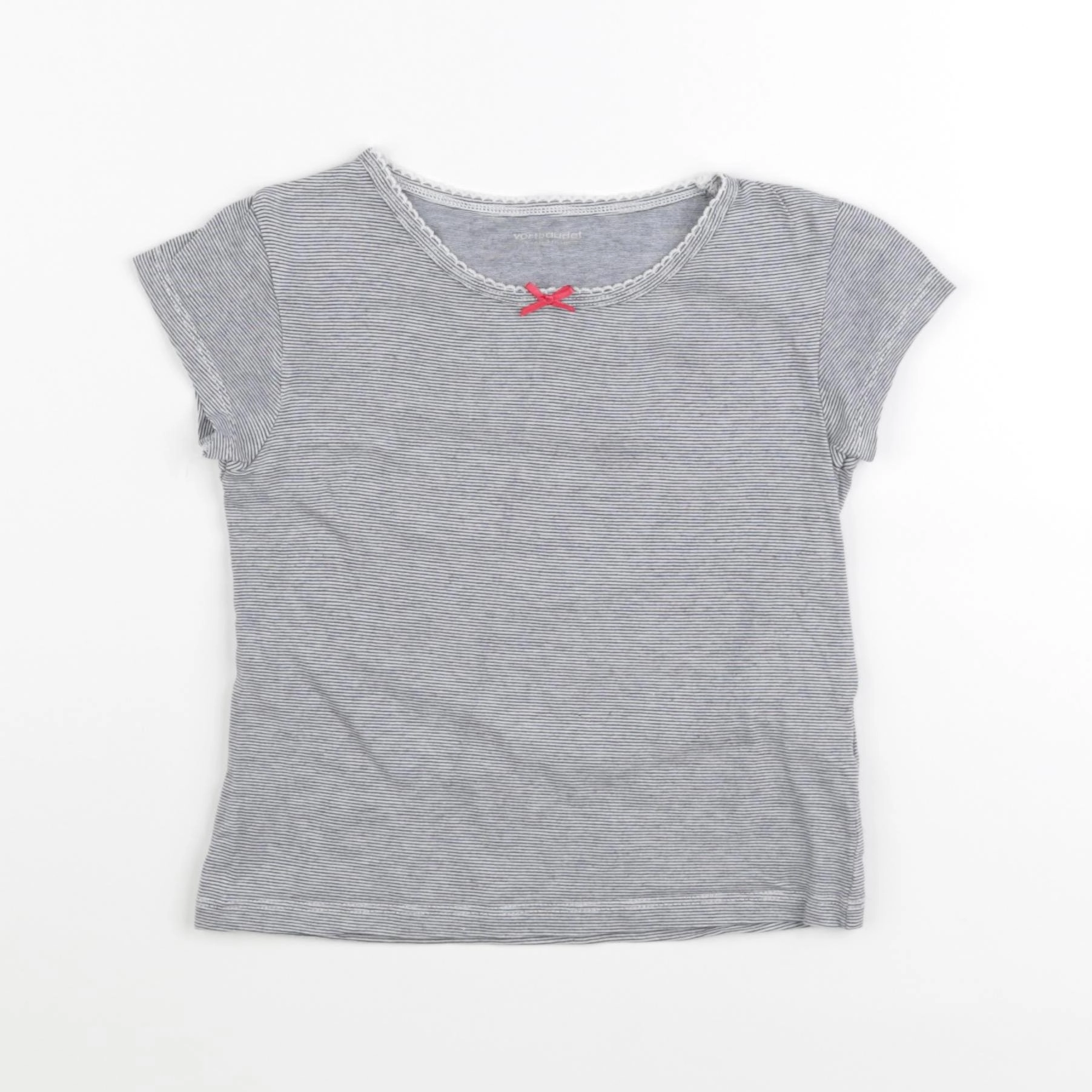 Vertbaudet - maillot de corps gris - 5 ans