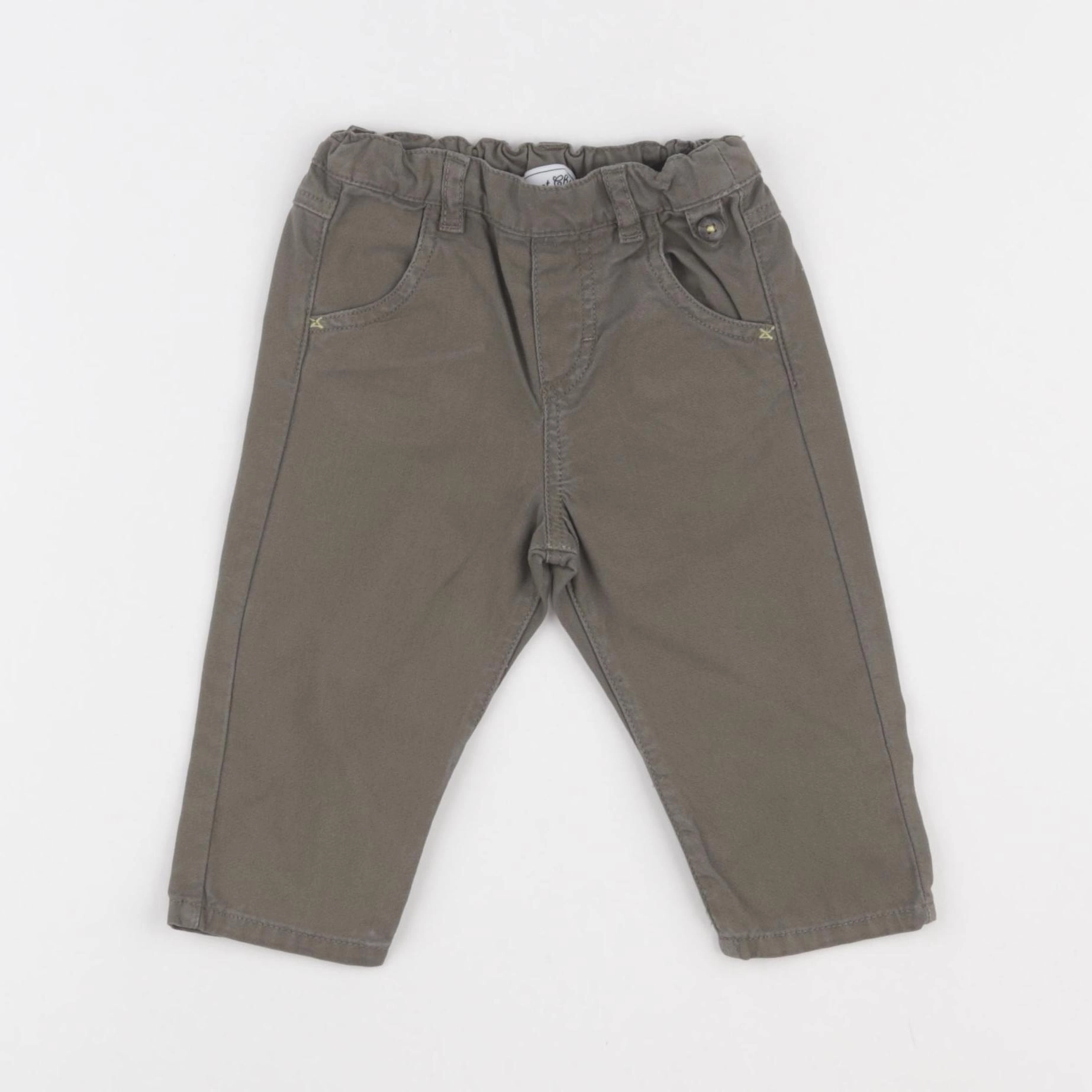 Tartine & Chocolat - pantalon vert - 6 mois