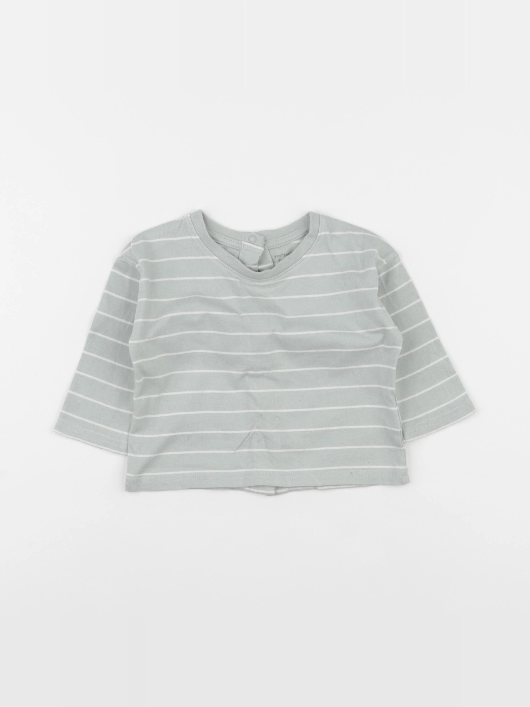 Vertbaudet - tee-shirt vert - 9 mois