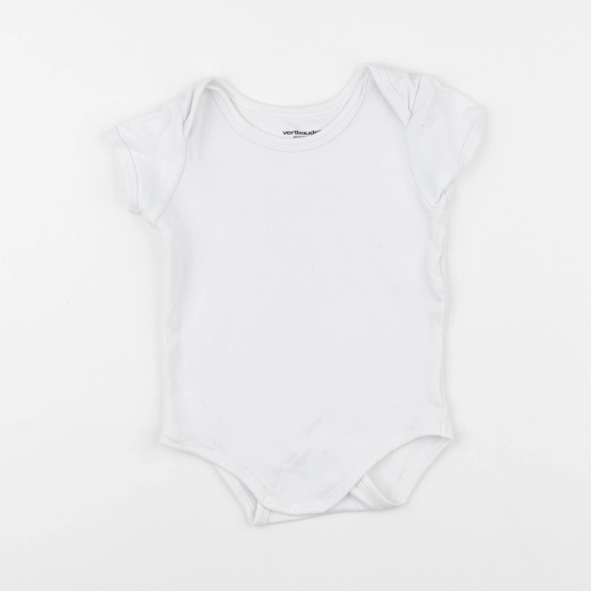 Vertbaudet - body blanc - 12 mois