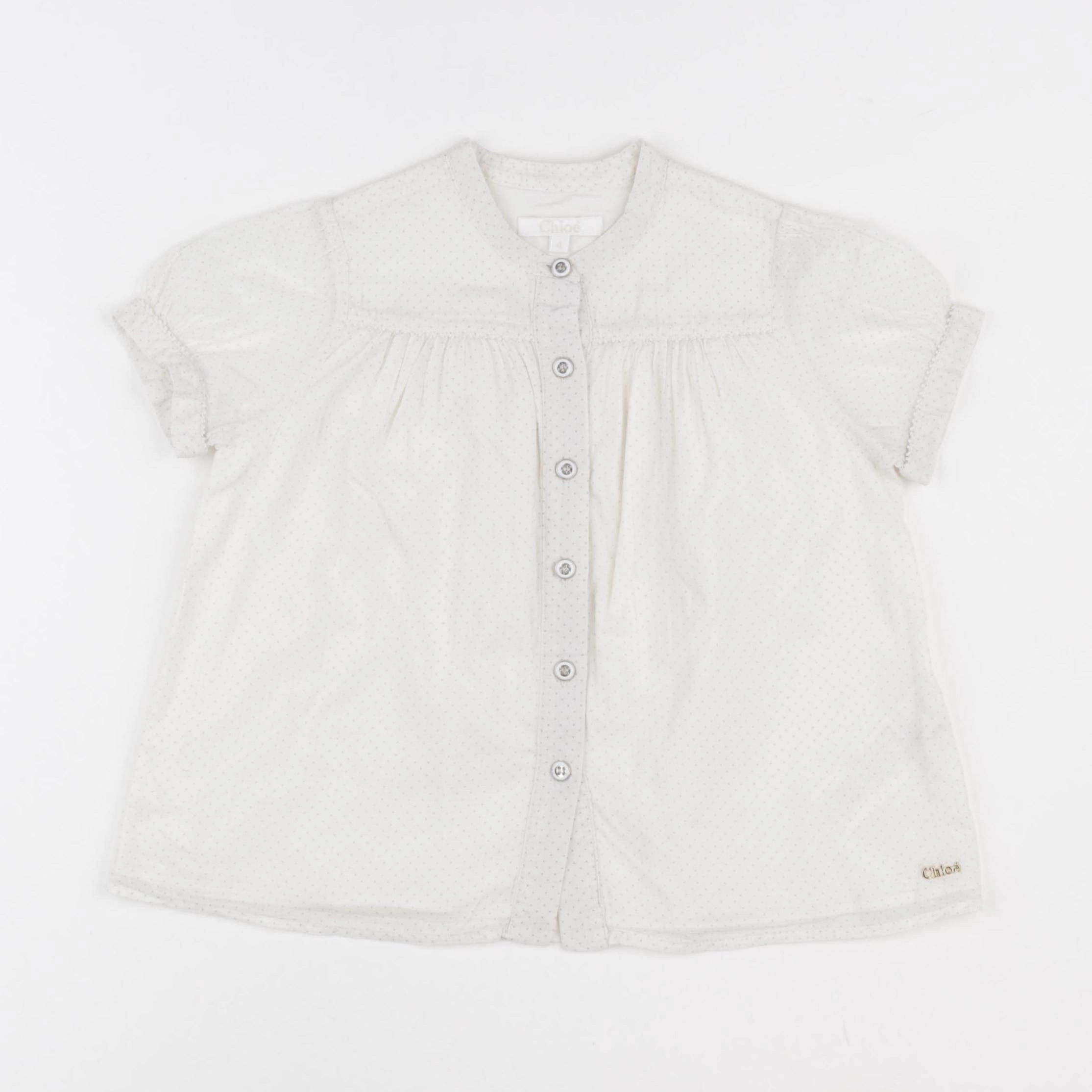 Chloé - blouse gris - 4 ans