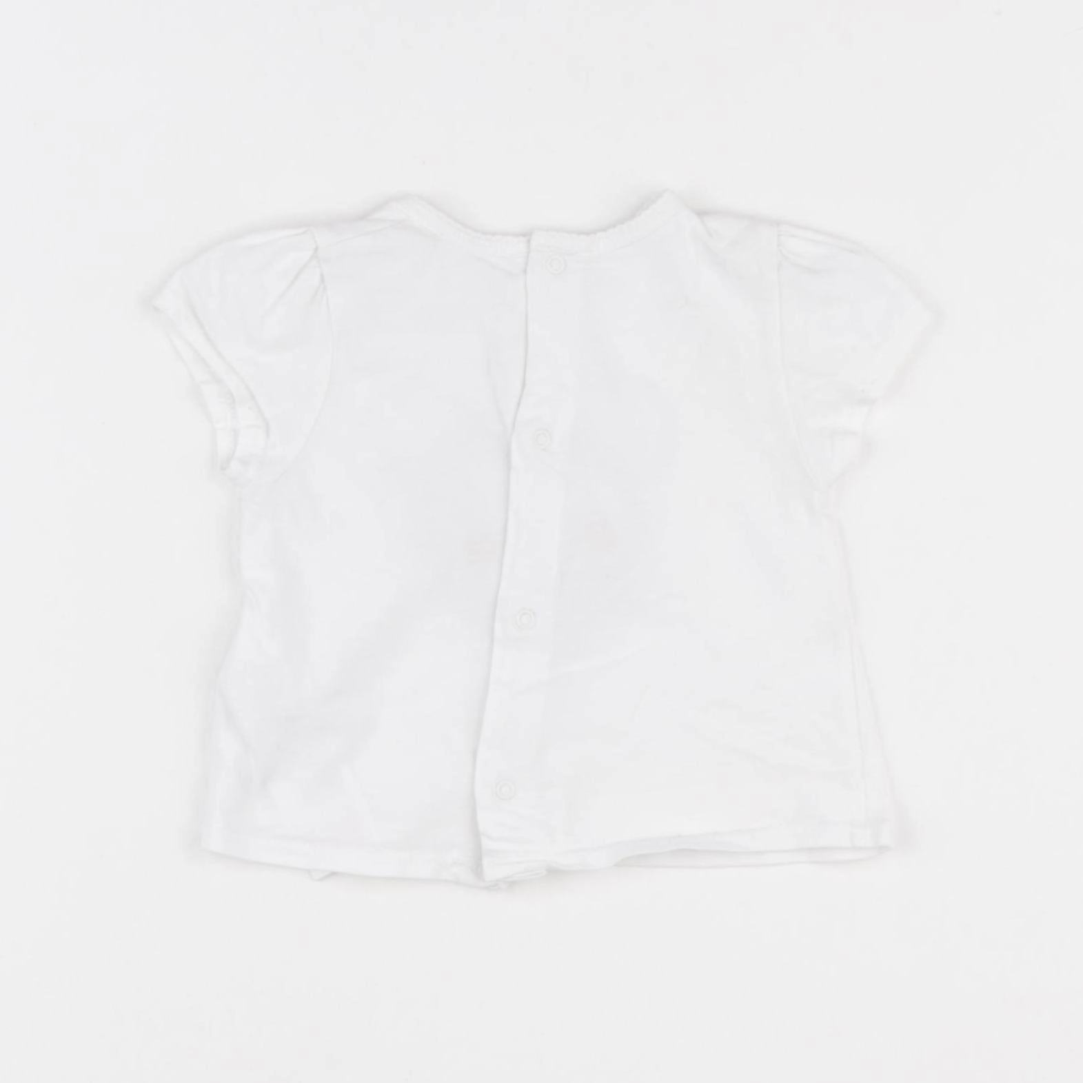Chloé - tee-shirt blanc - 6 mois