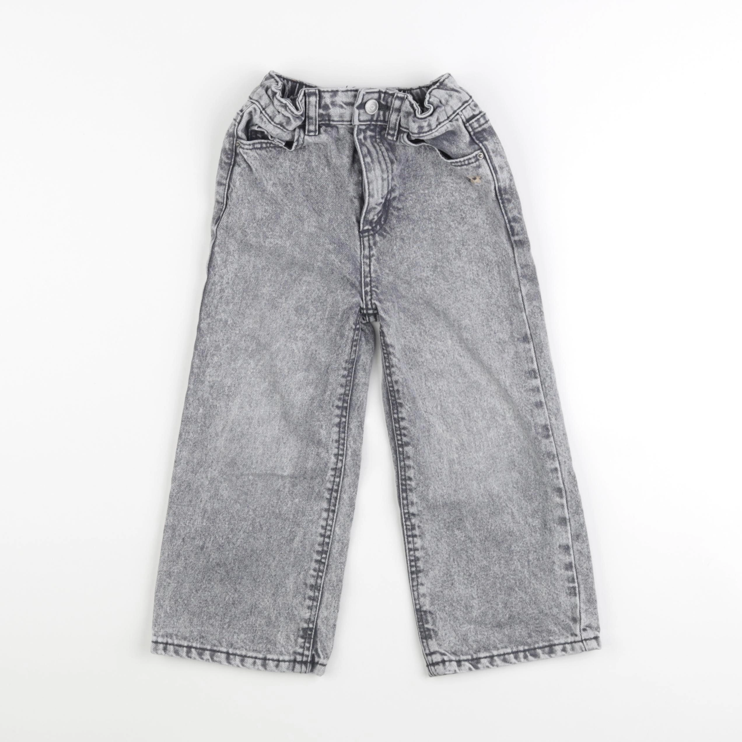 Vertbaudet - jean gris - 4 ans