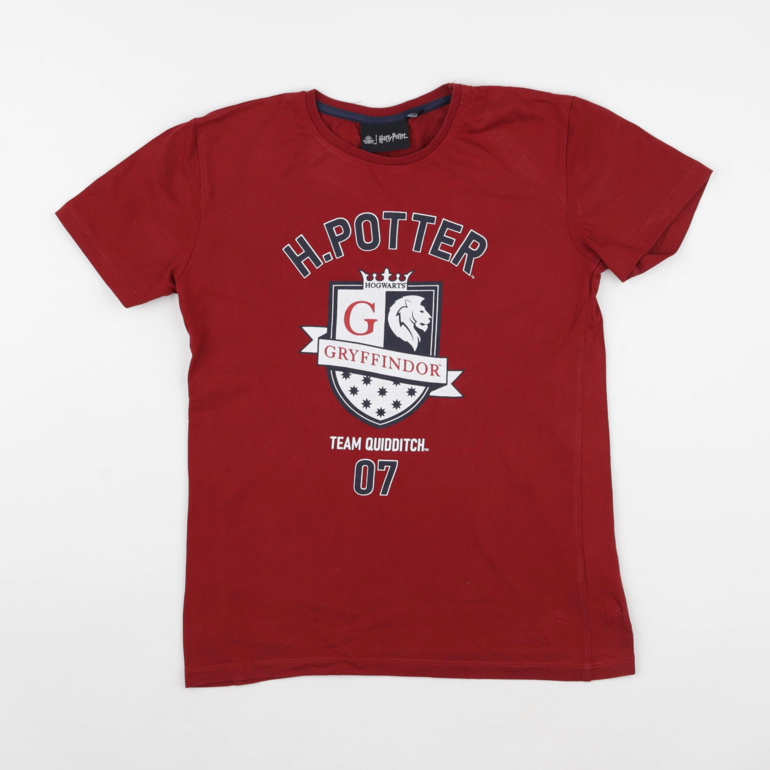Vertbaudet - tee-shirt rouge - 12 ans