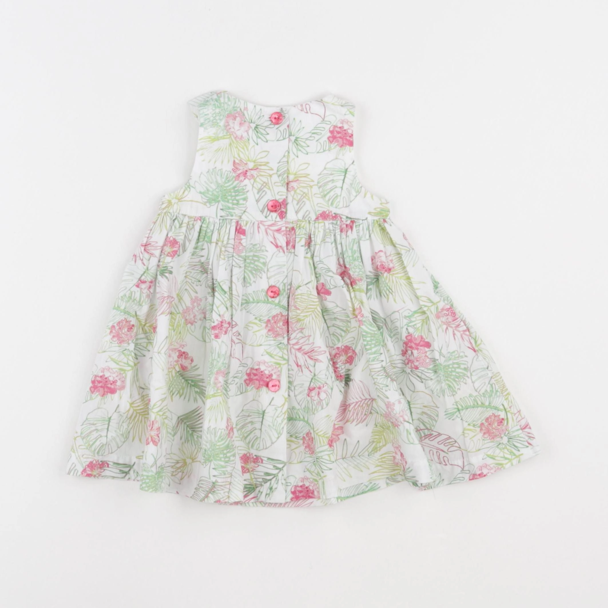 Tartine & Chocolat - robe vert - 6 mois