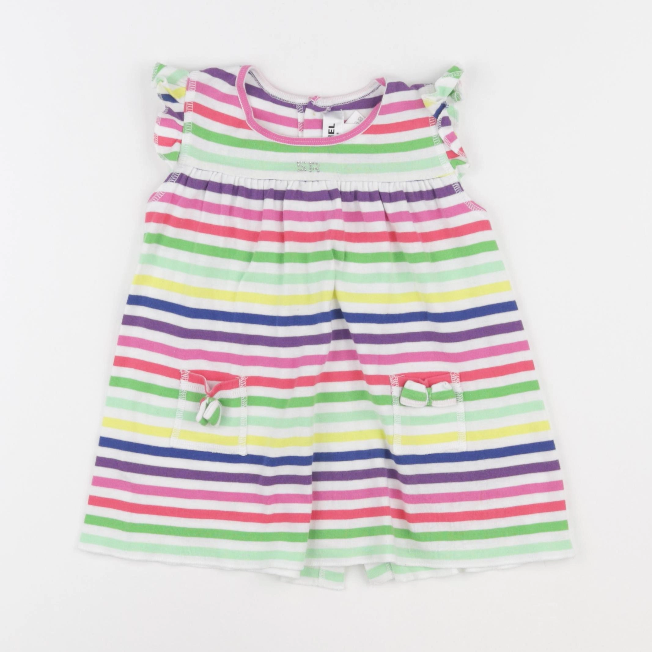 Sonia Rykiel - robe multicolore - 12 mois