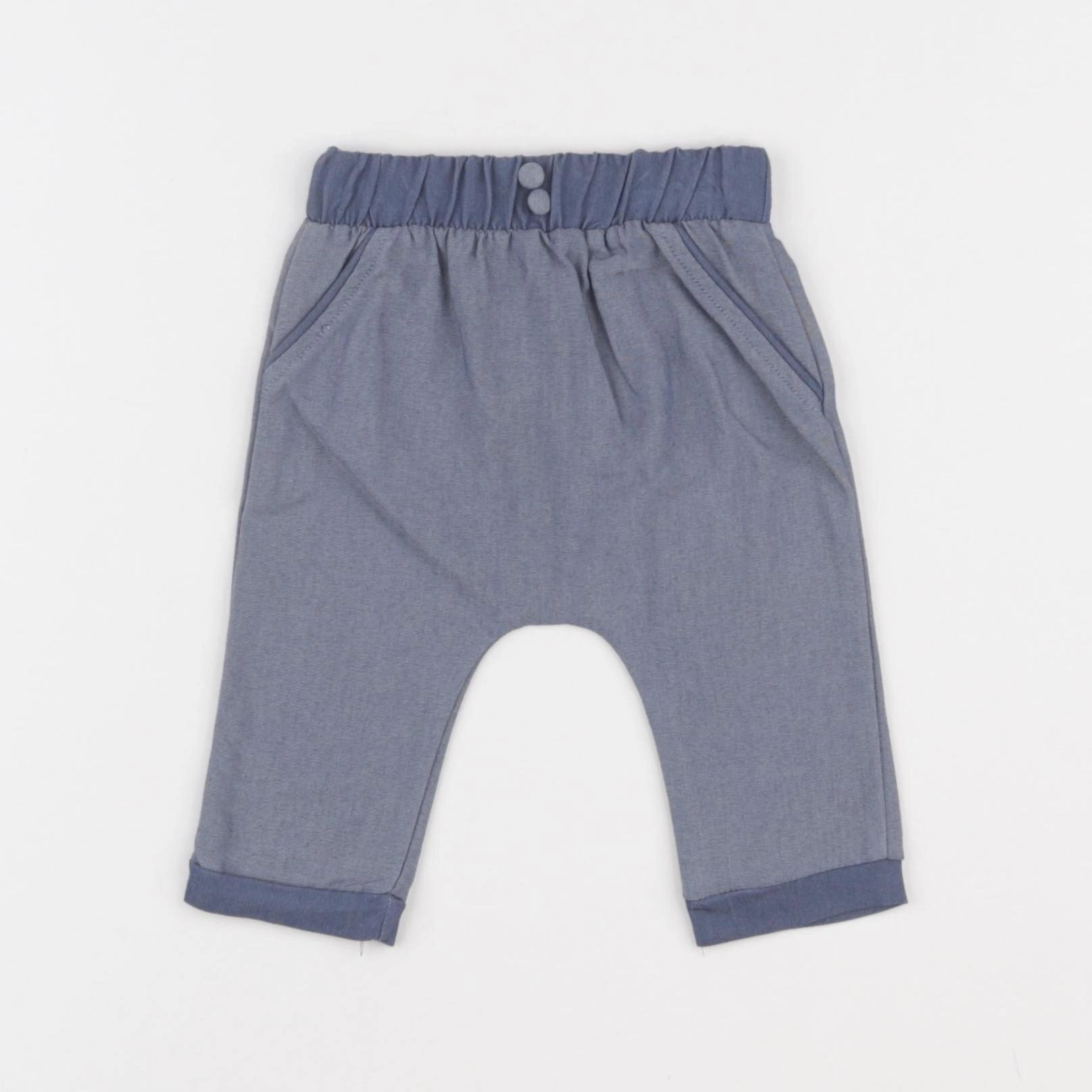 Blune - sarouel bleu - 6 mois