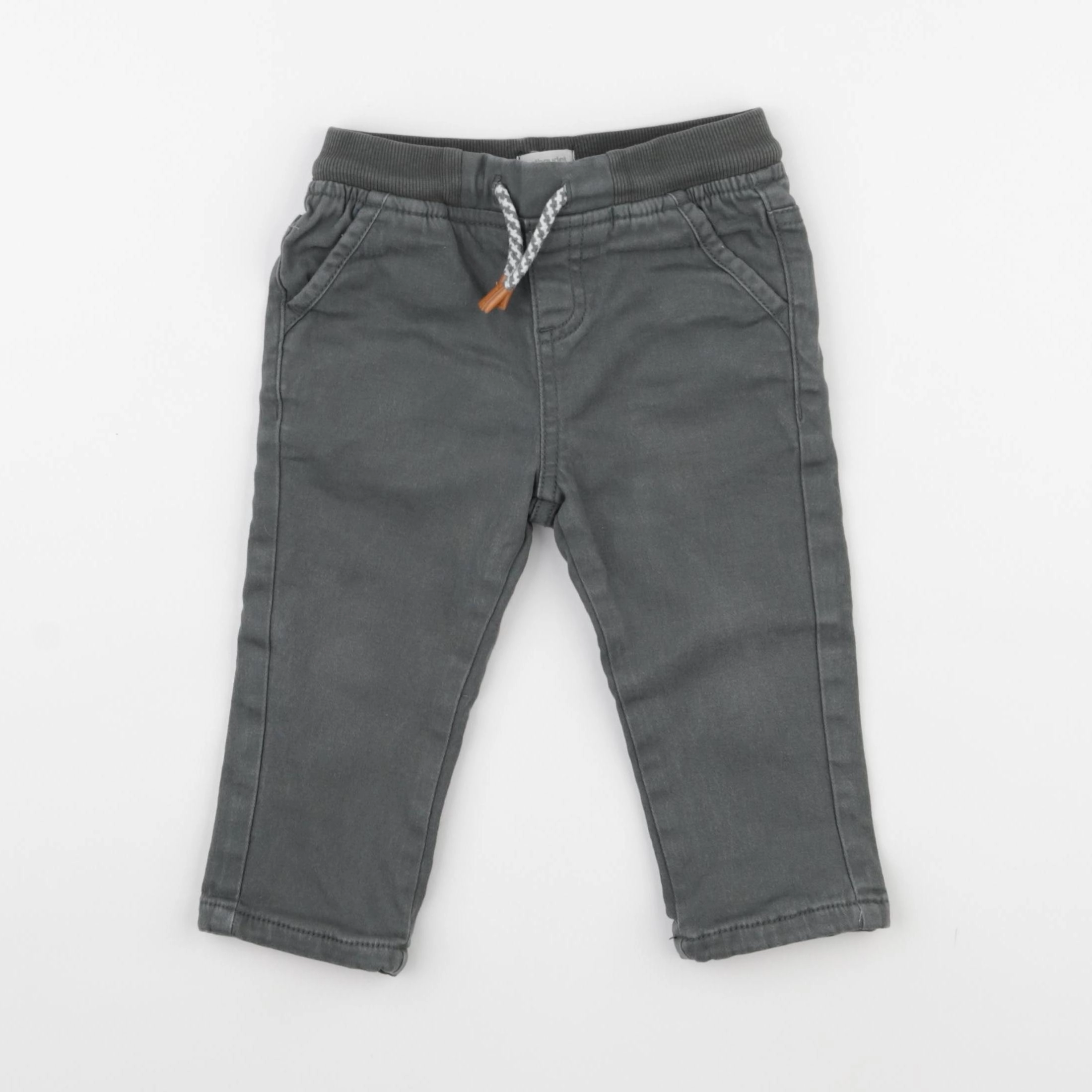 Vertbaudet - pantalon vert - 18 mois