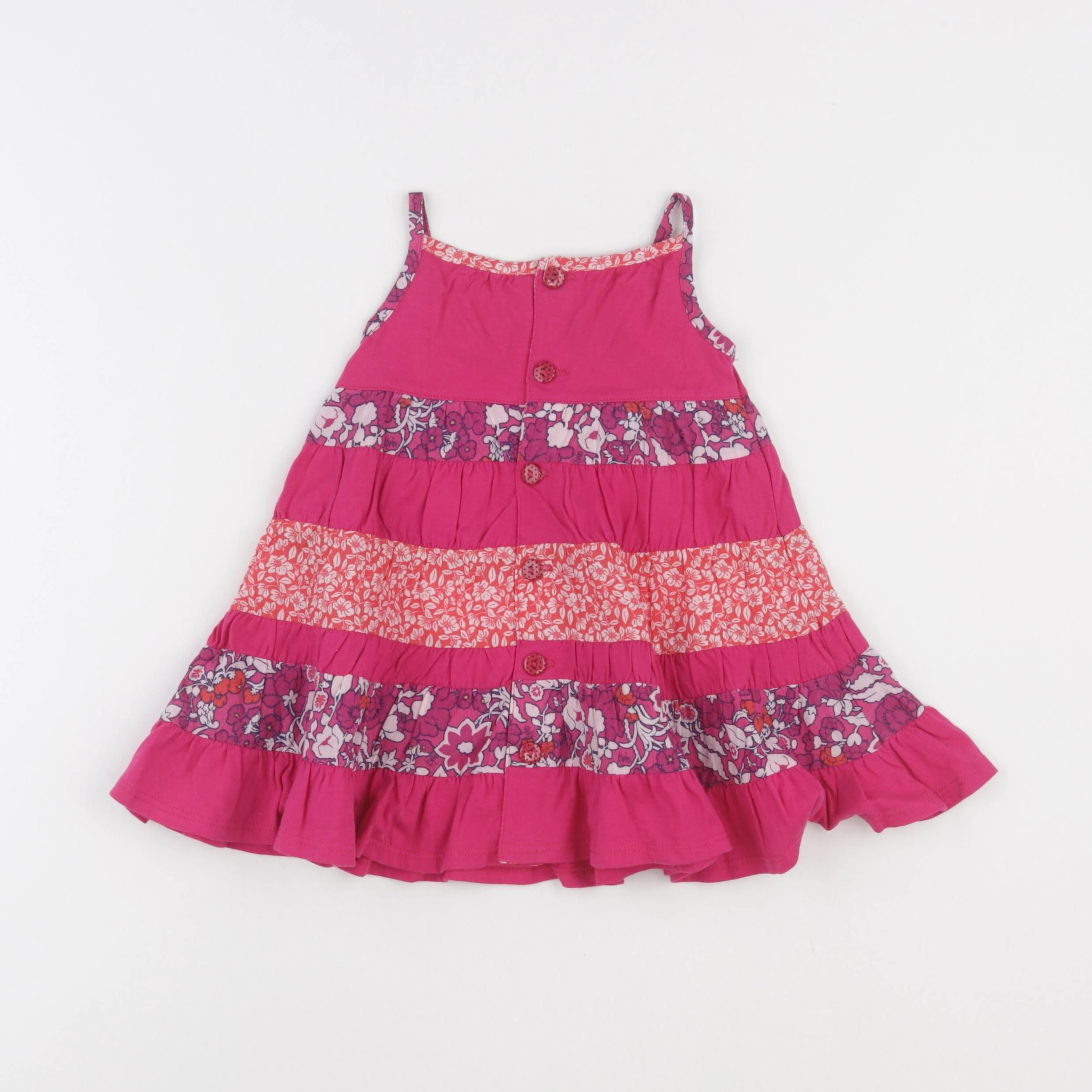 Kenzo - robe rose - 6 mois