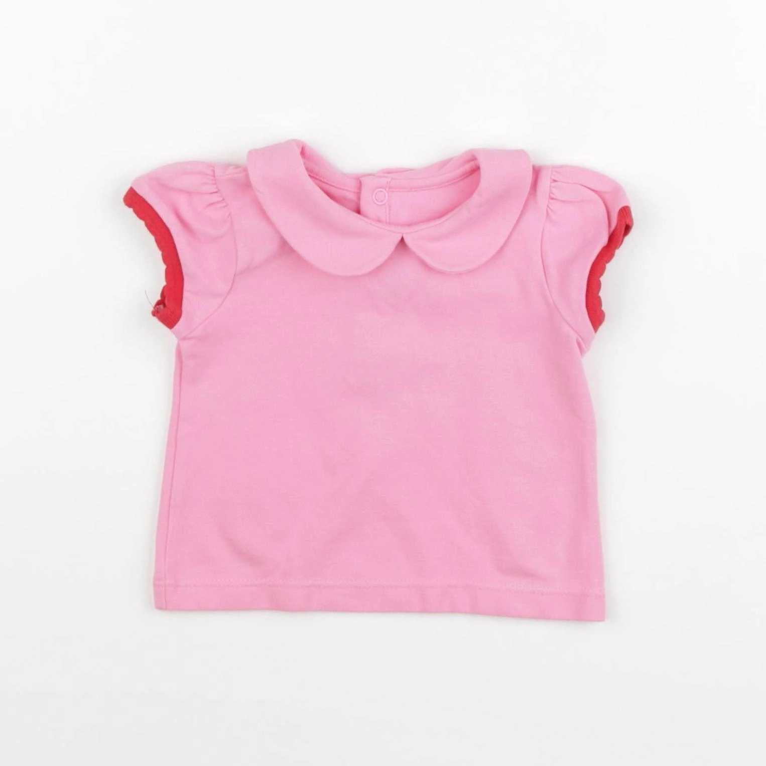 Jacadi - polo rose - 6 mois