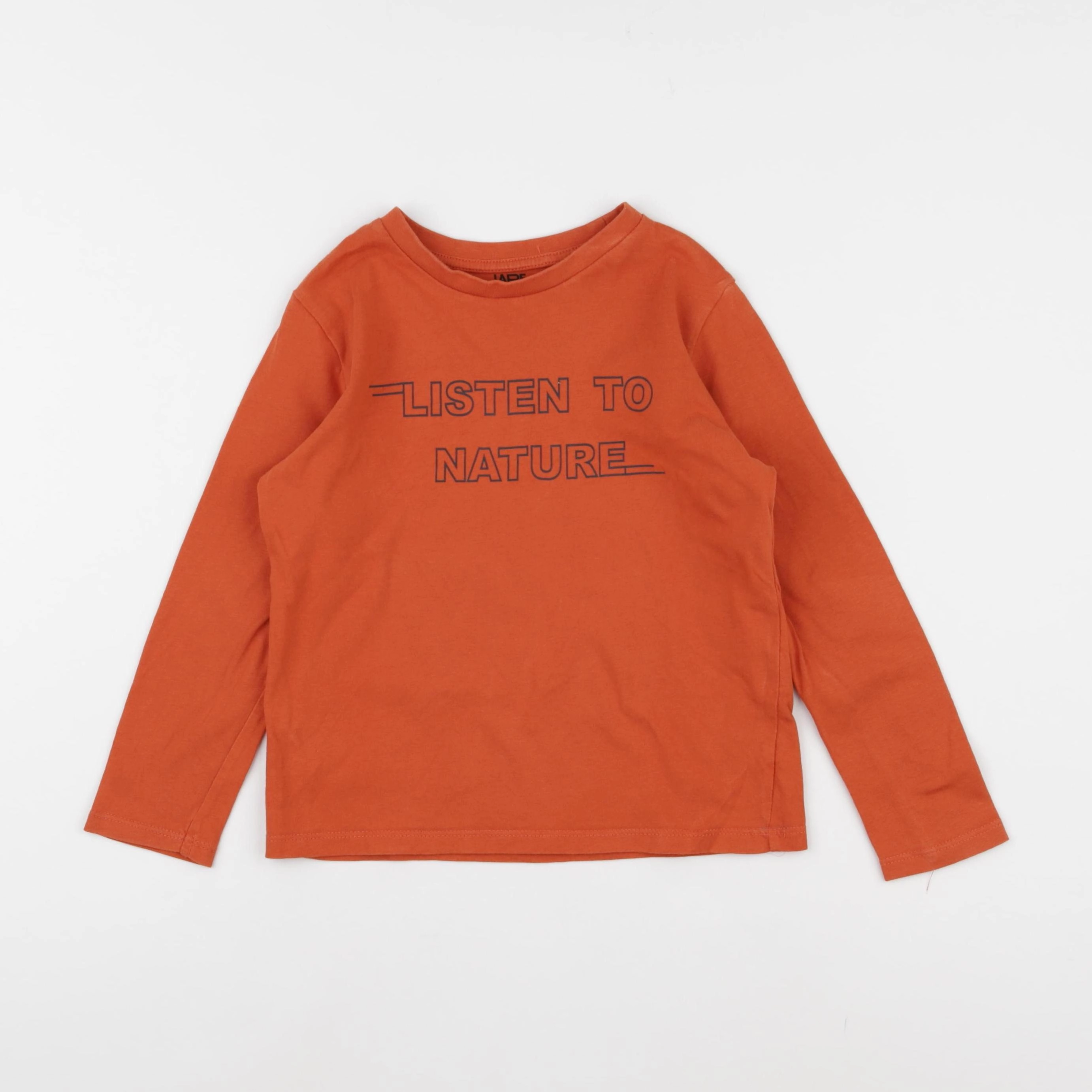 La Redoute - tee-shirt orange - 5 ans