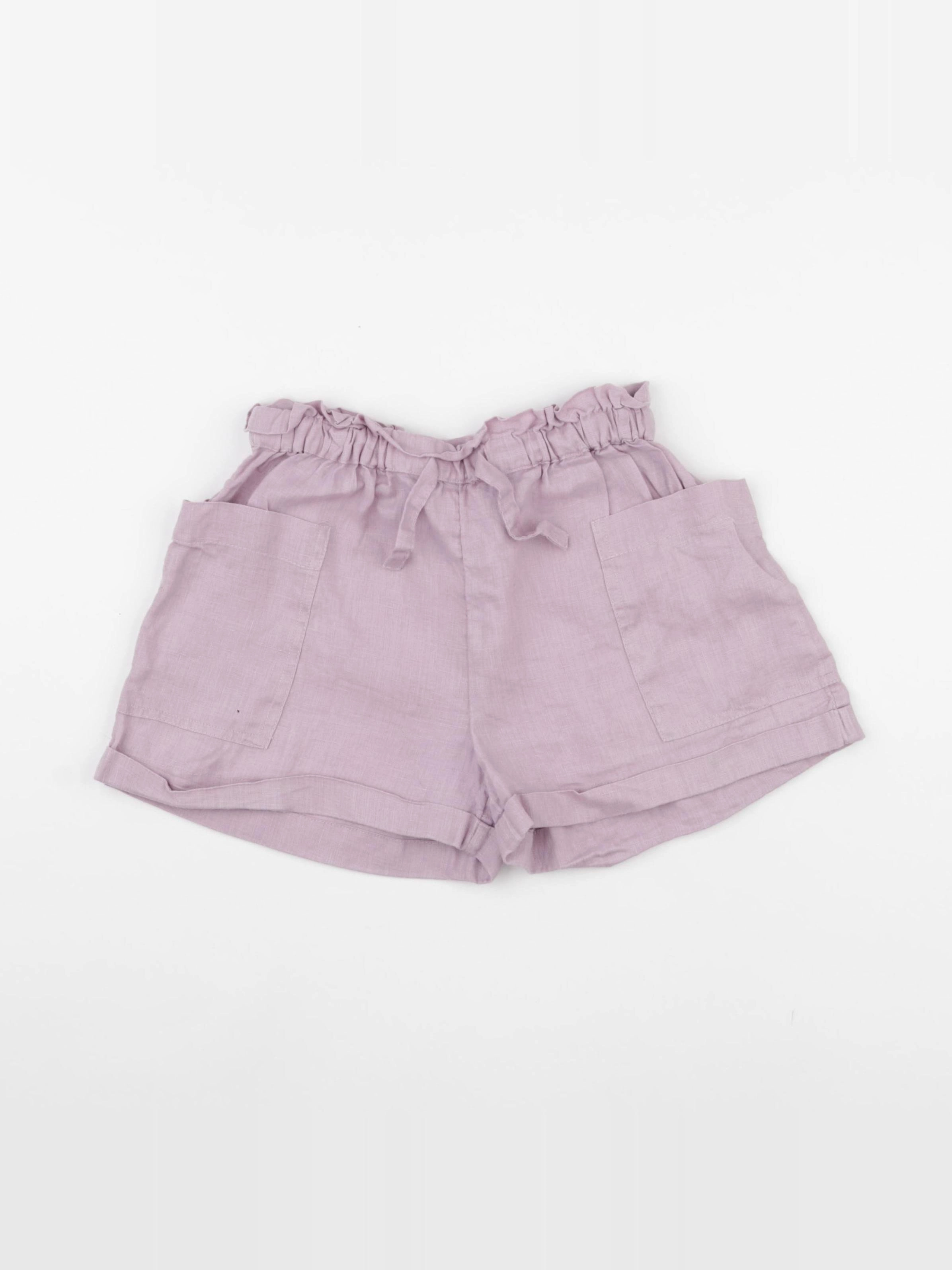 Monoprix - short violet - 8 ans
