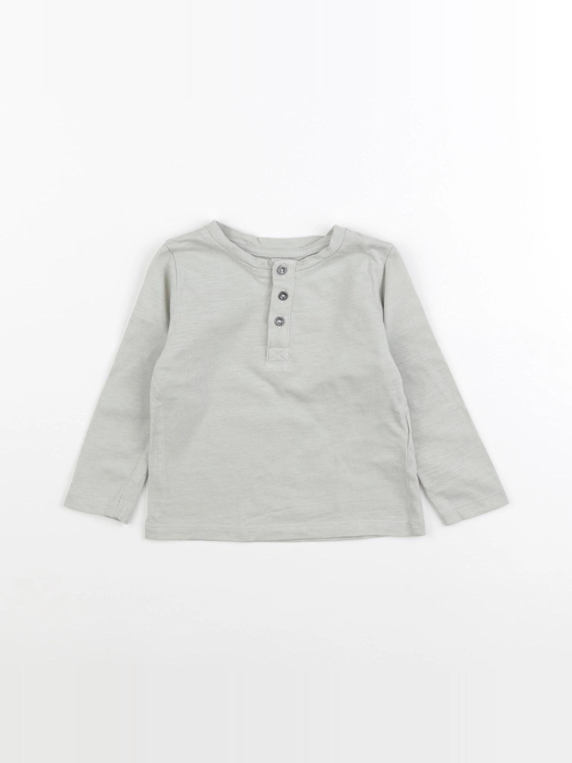 Vertbaudet - tee-shirt vert - 9 mois